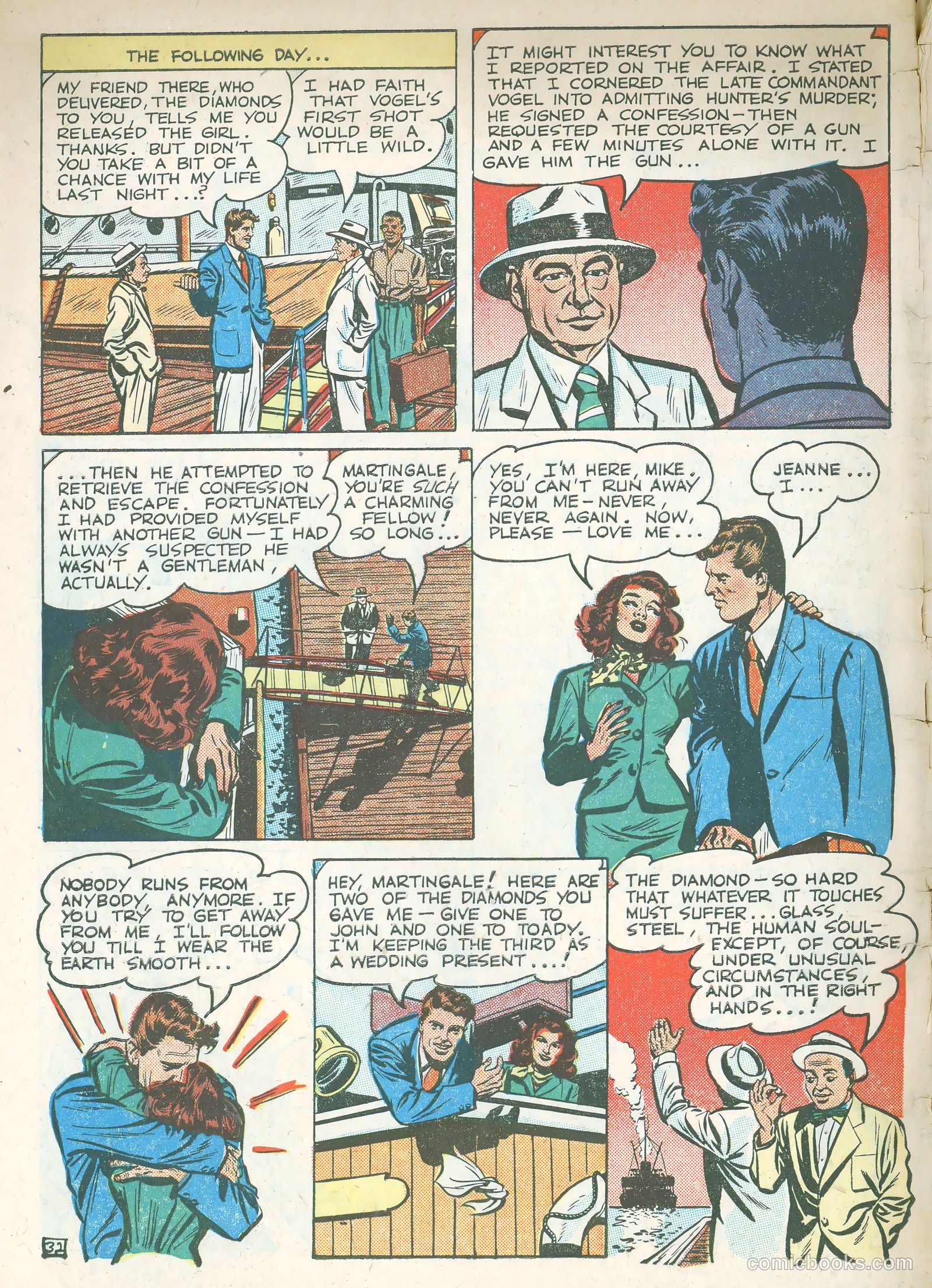 Movie Thrillers #1 (1949) — page 35 of 37