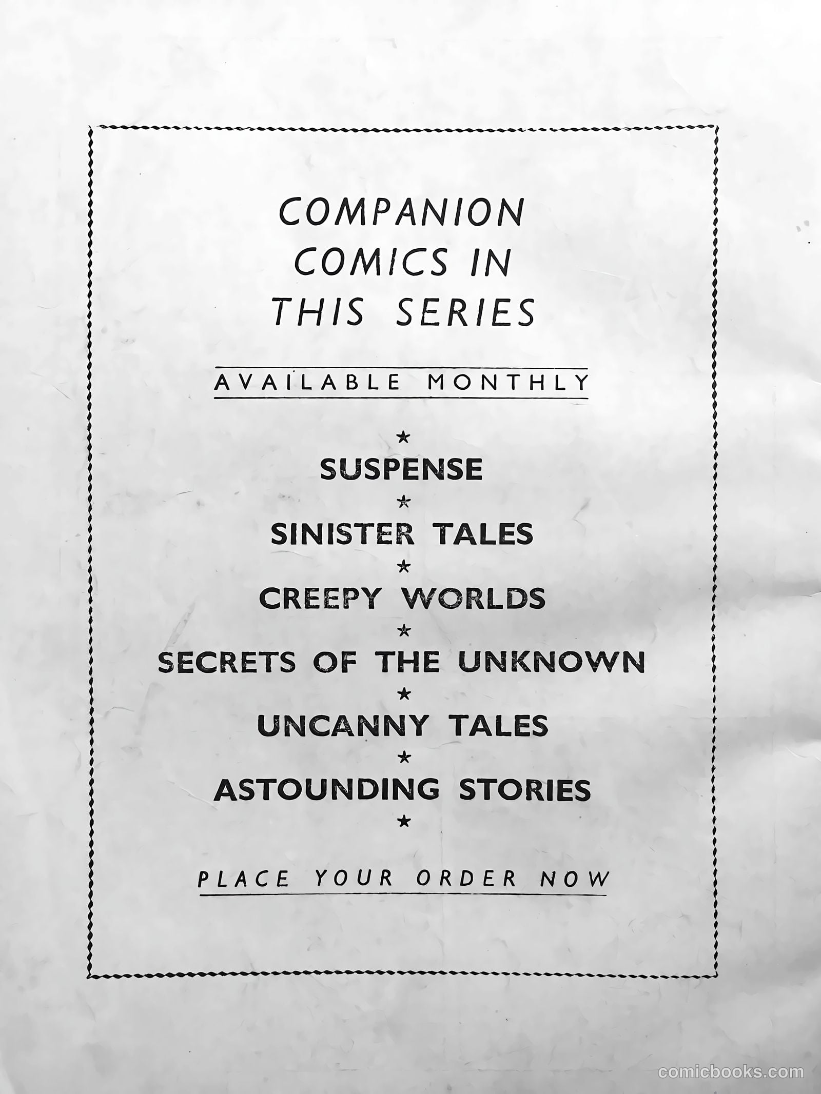 Astounding Stories #9 — page 68 of 68