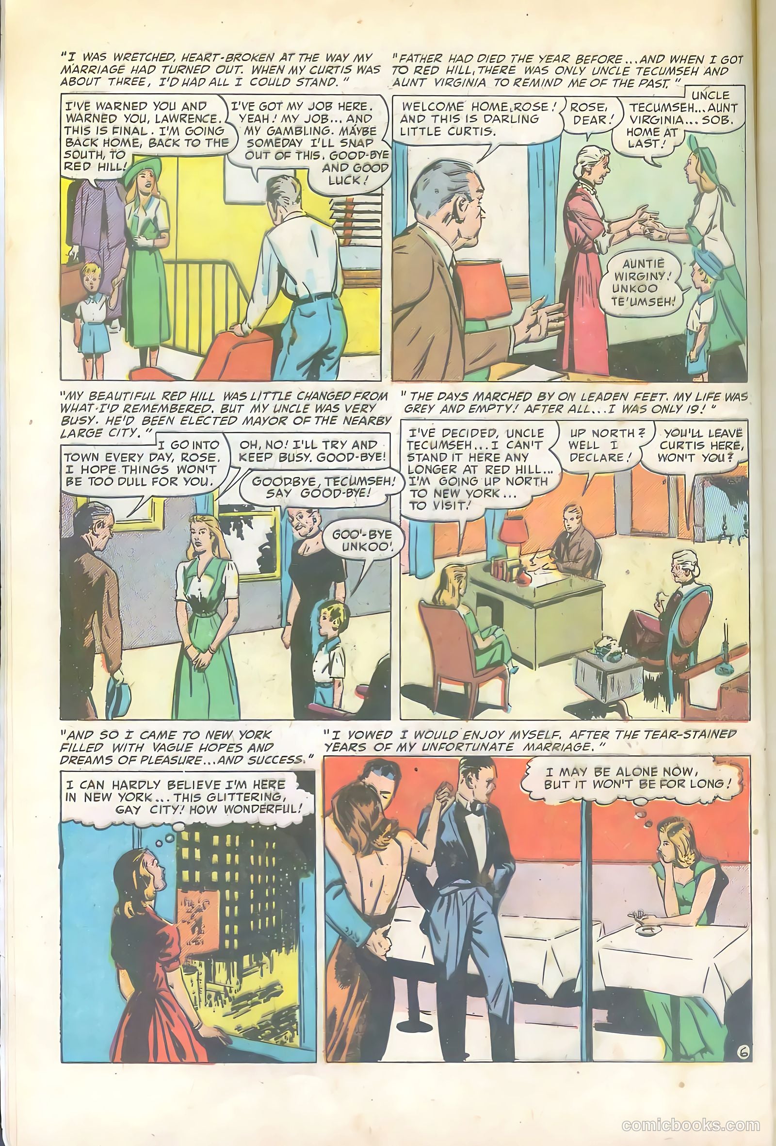 Mr. Anthony's Love Clinic #1 (1949) — page 8 of 52