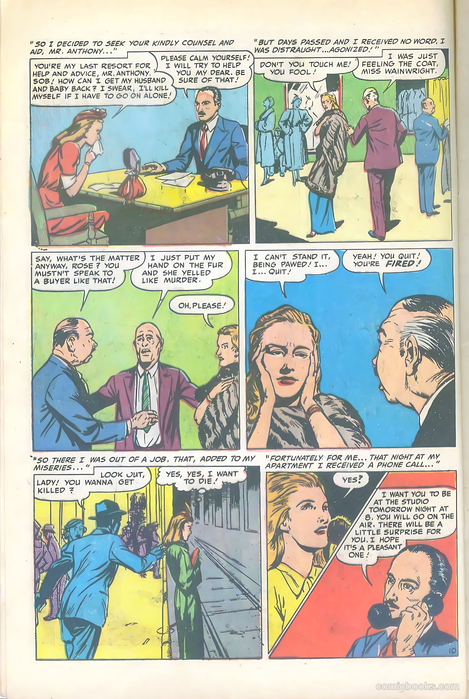 Mr. Anthony's Love Clinic #1 (1949) — page 12 of 52