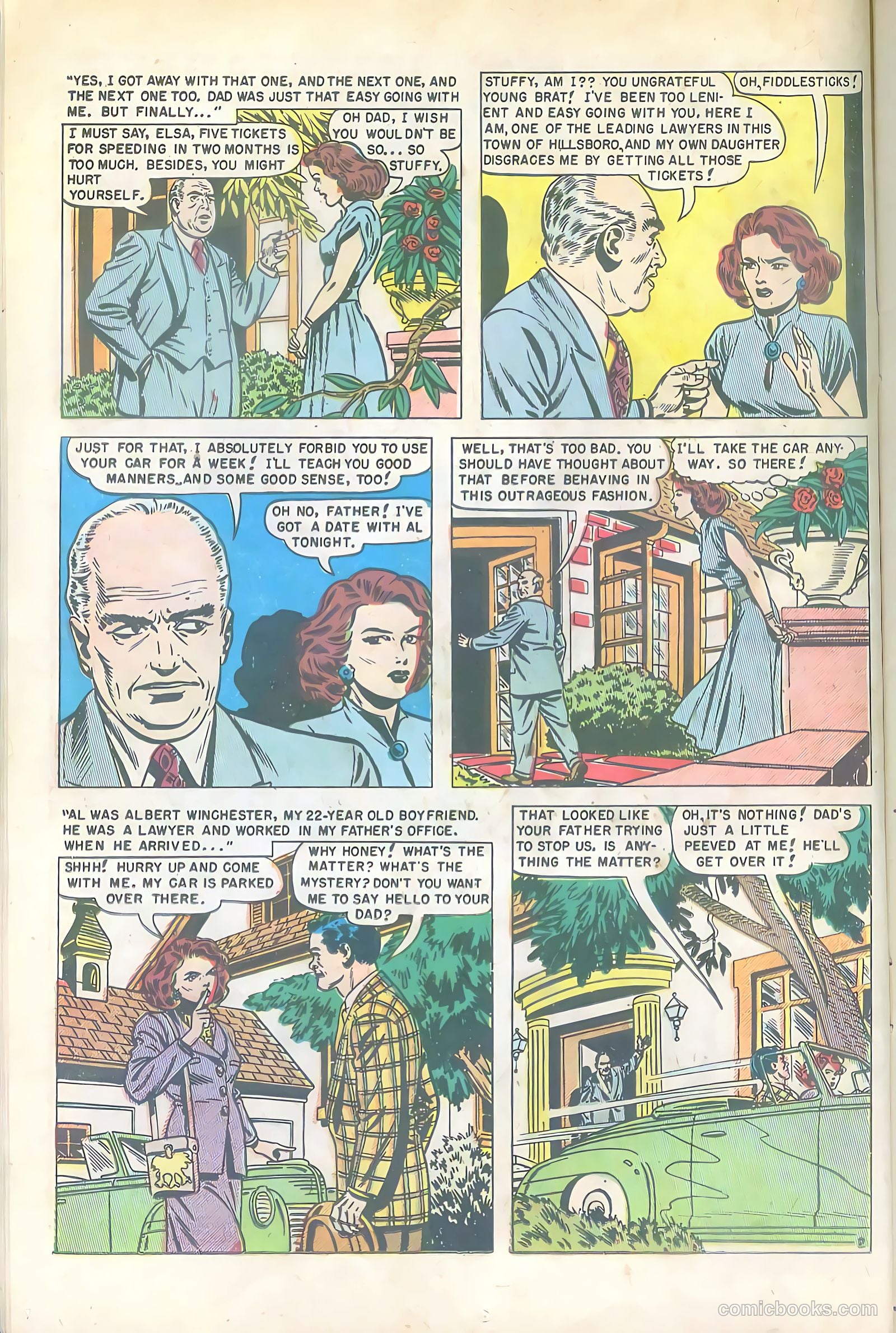 Mr. Anthony's Love Clinic #1 (1949) — page 16 of 52