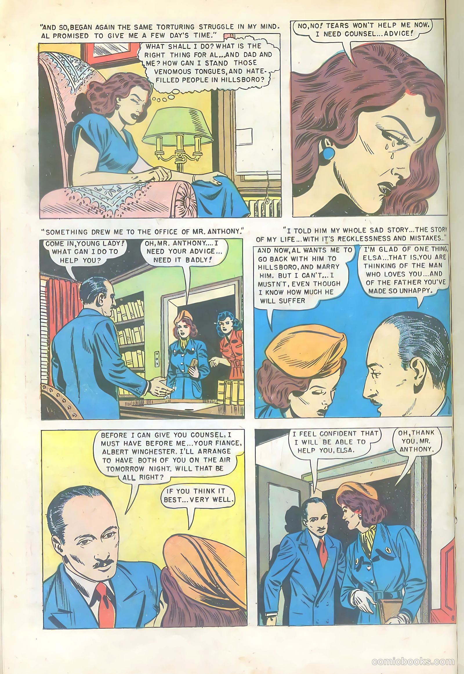 Mr. Anthony's Love Clinic #1 (1949) — page 22 of 52
