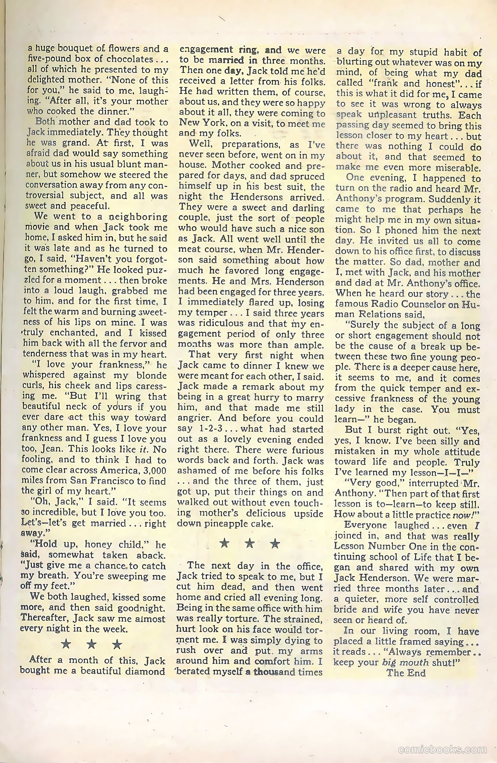 Mr. Anthony's Love Clinic #1 (1949) — page 25 of 52