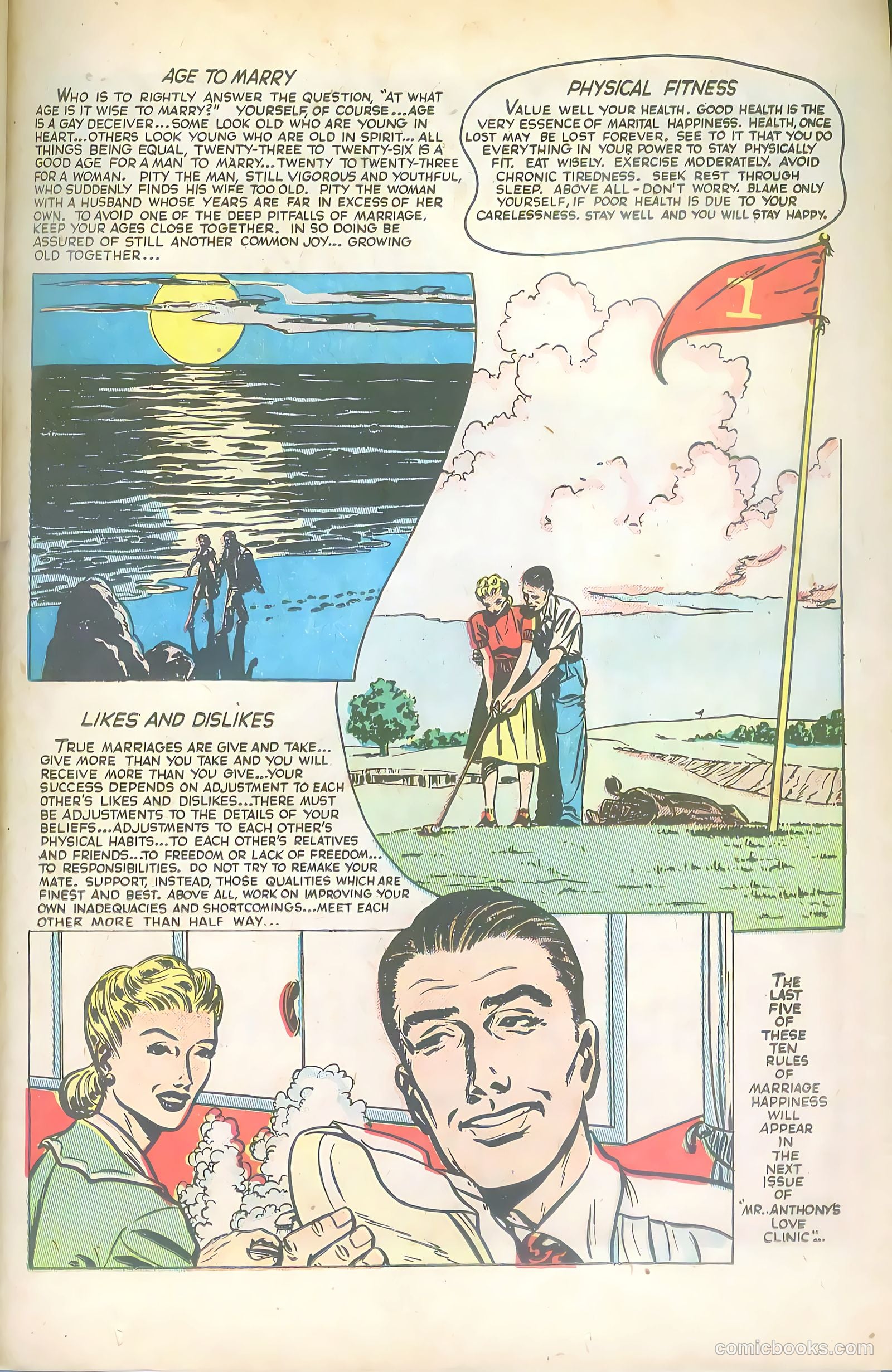 Mr. Anthony's Love Clinic #1 (1949) — page 37 of 52