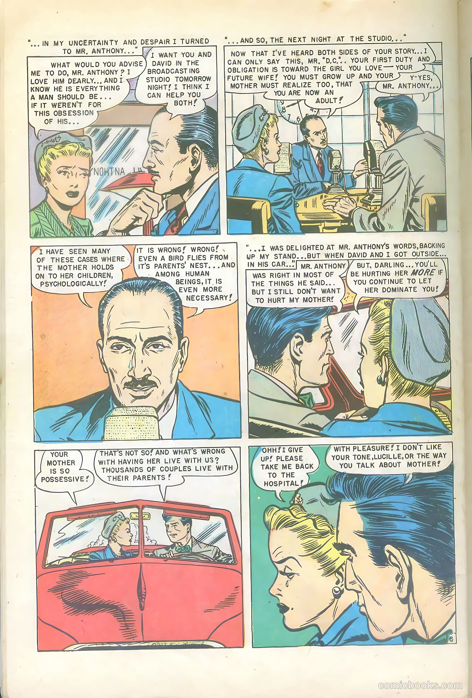 Mr. Anthony's Love Clinic #1 (1949) — page 46 of 52