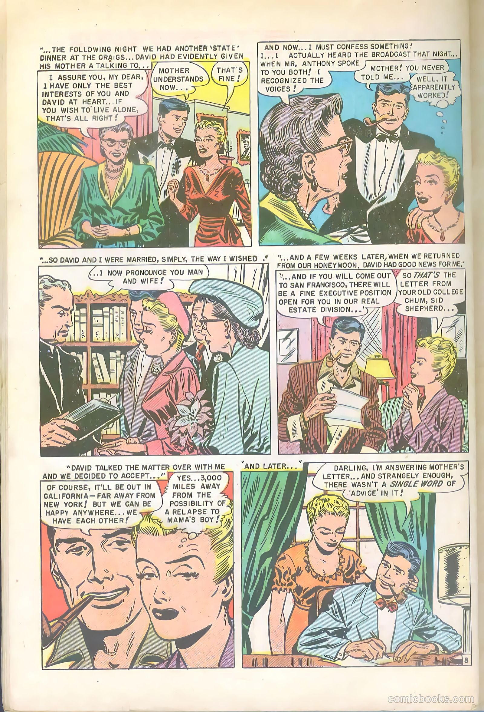 Mr. Anthony's Love Clinic #1 (1949) — page 48 of 52
