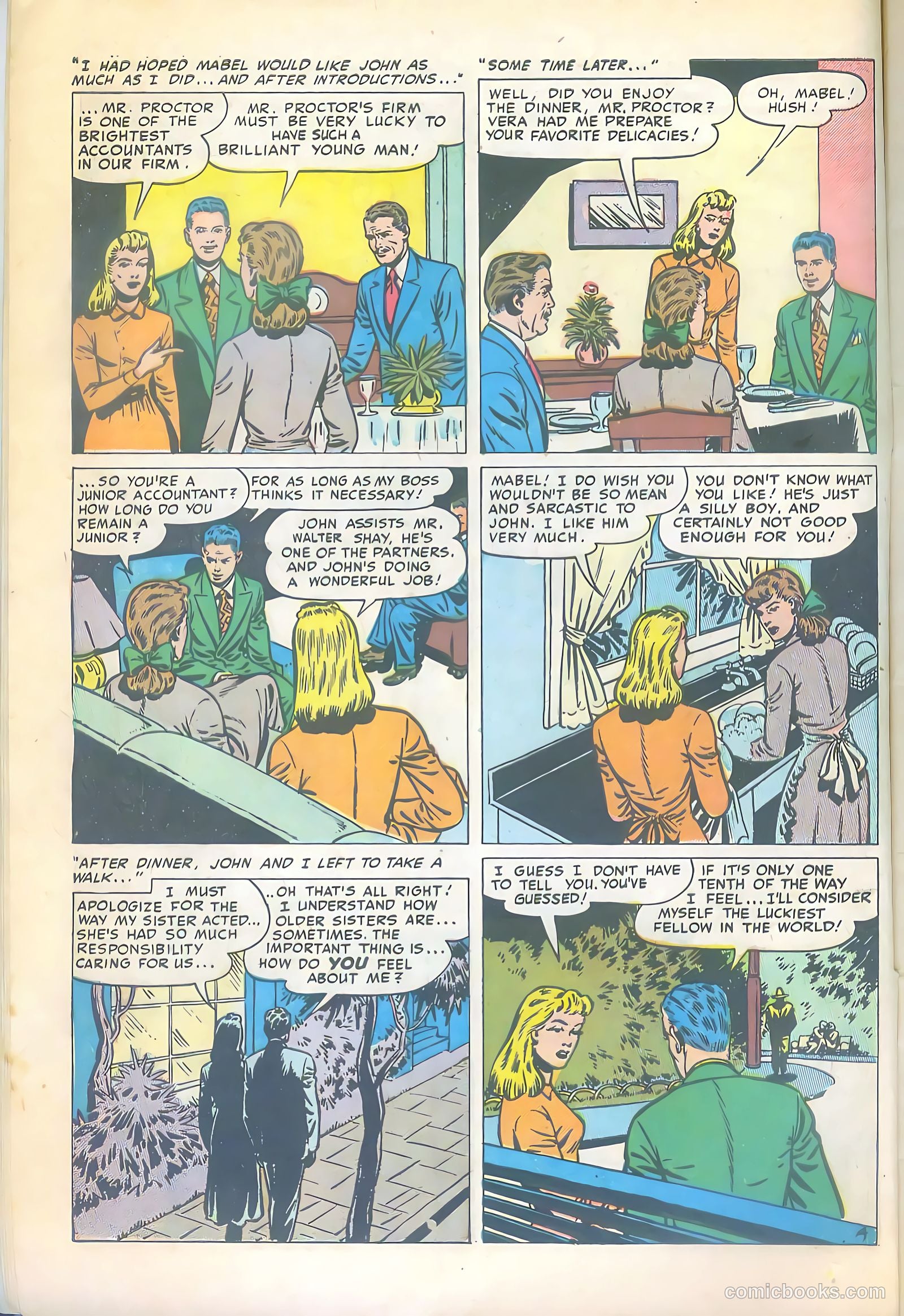 Mr. Anthony's Love Clinic #2 (1949) — page 12 of 52