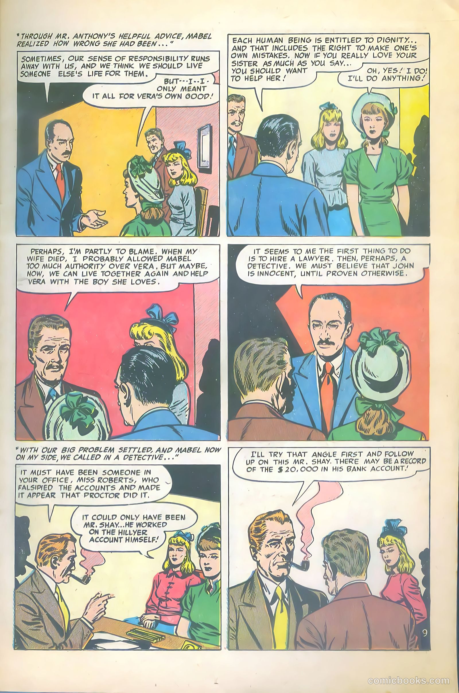 Mr. Anthony's Love Clinic #2 (1949) — page 17 of 52