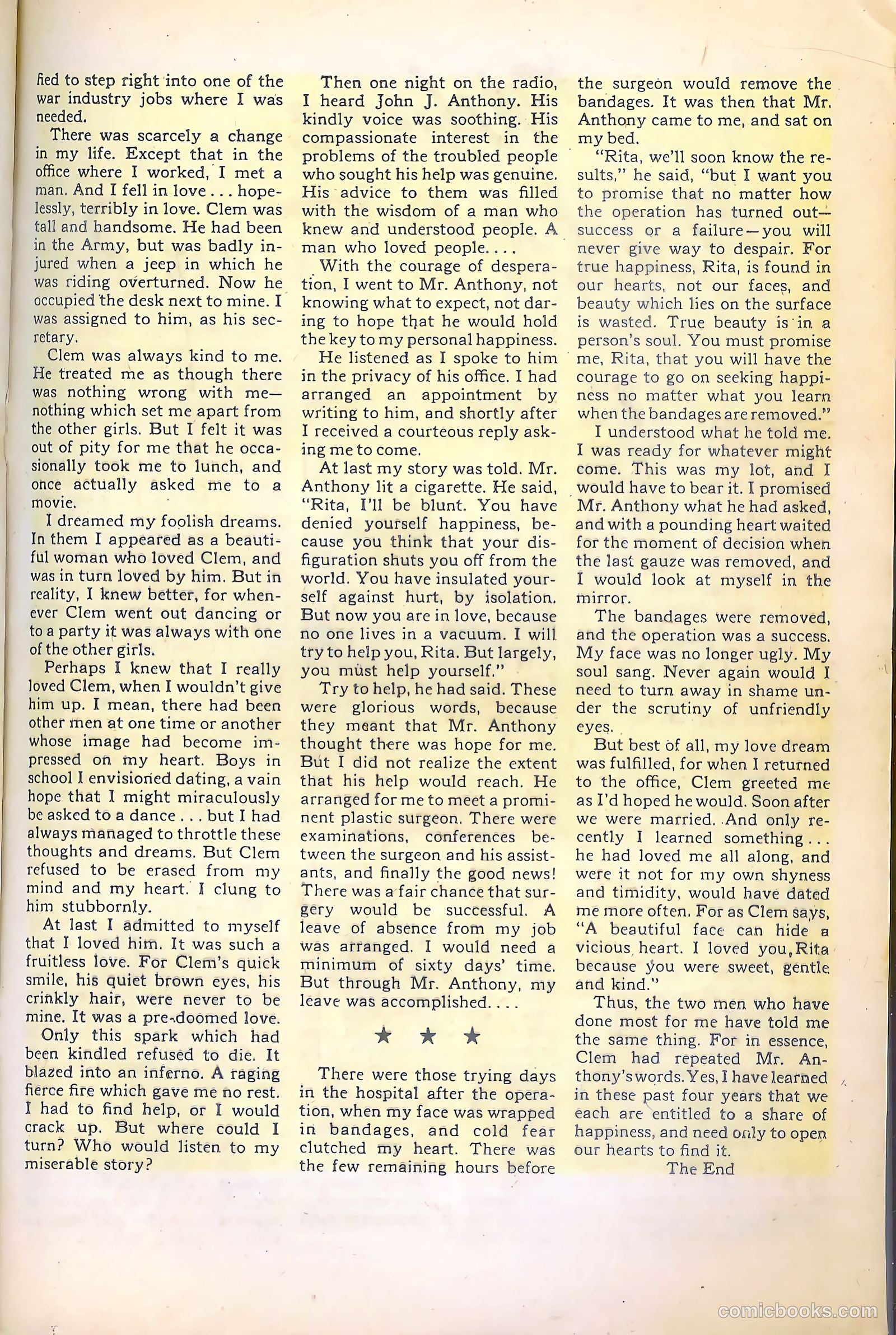 Mr. Anthony's Love Clinic #2 (1949) — page 29 of 52