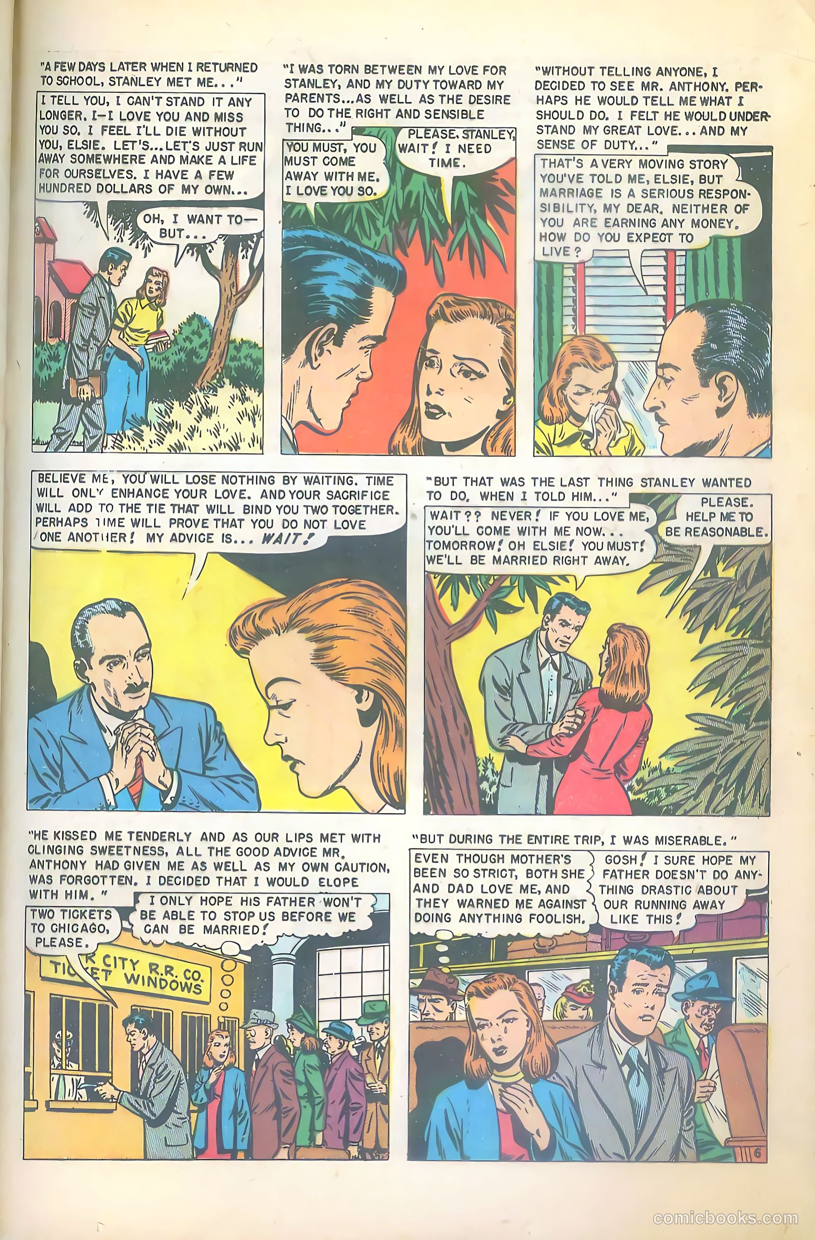Mr. Anthony's Love Clinic #2 (1949) — page 35 of 52