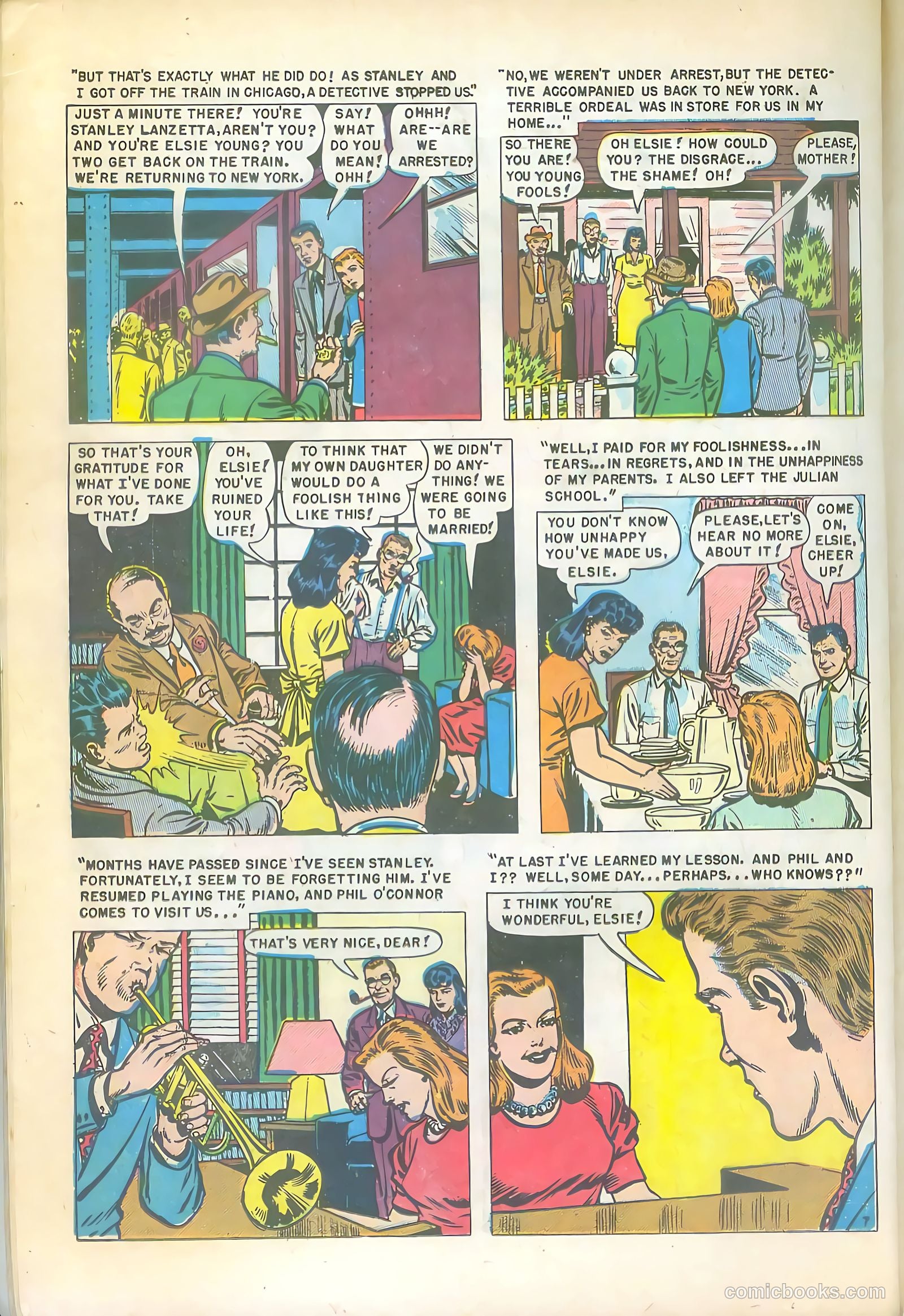 Mr. Anthony's Love Clinic #2 (1949) — page 36 of 52