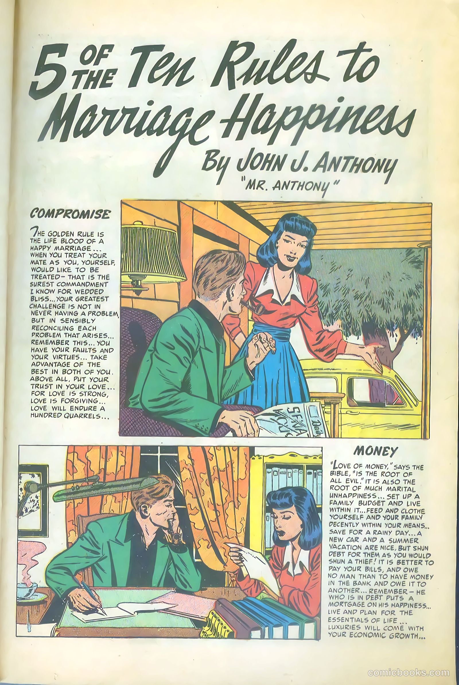 Mr. Anthony's Love Clinic #2 (1949) — page 37 of 52