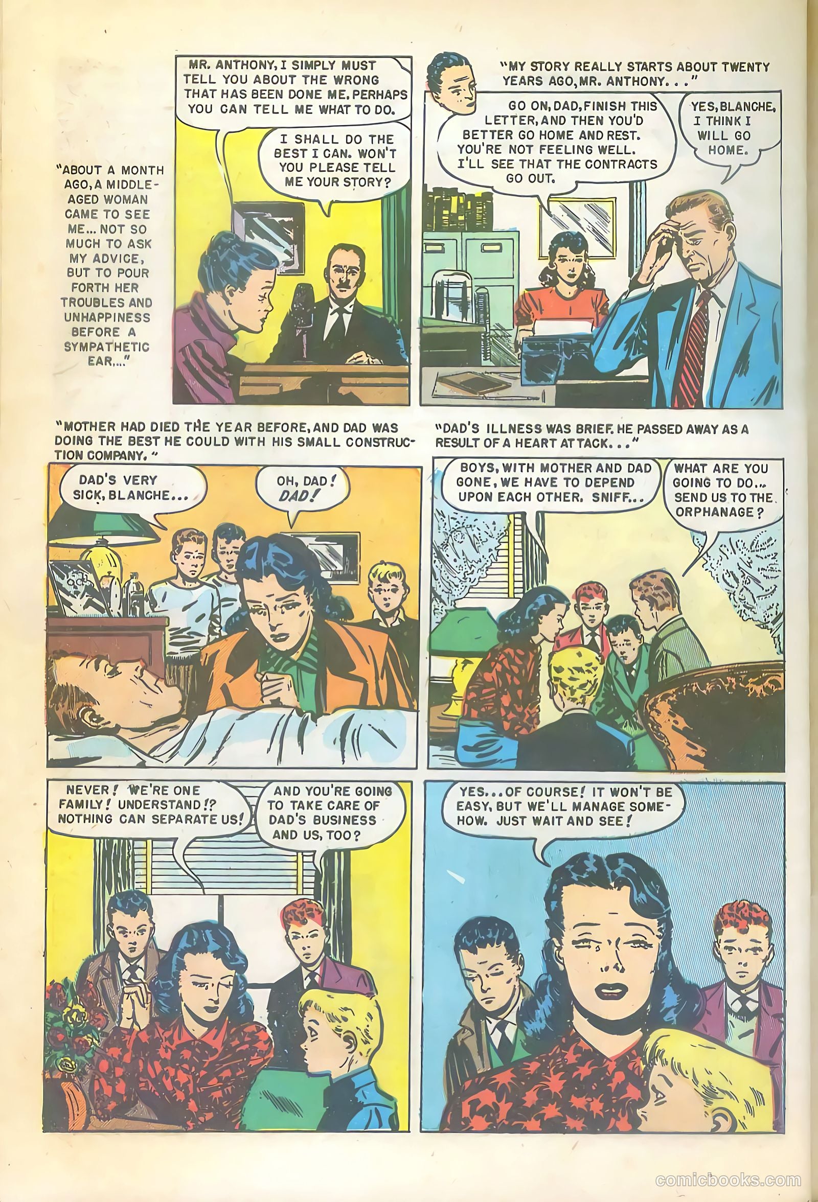 Mr. Anthony's Love Clinic #2 (1949) — page 42 of 52
