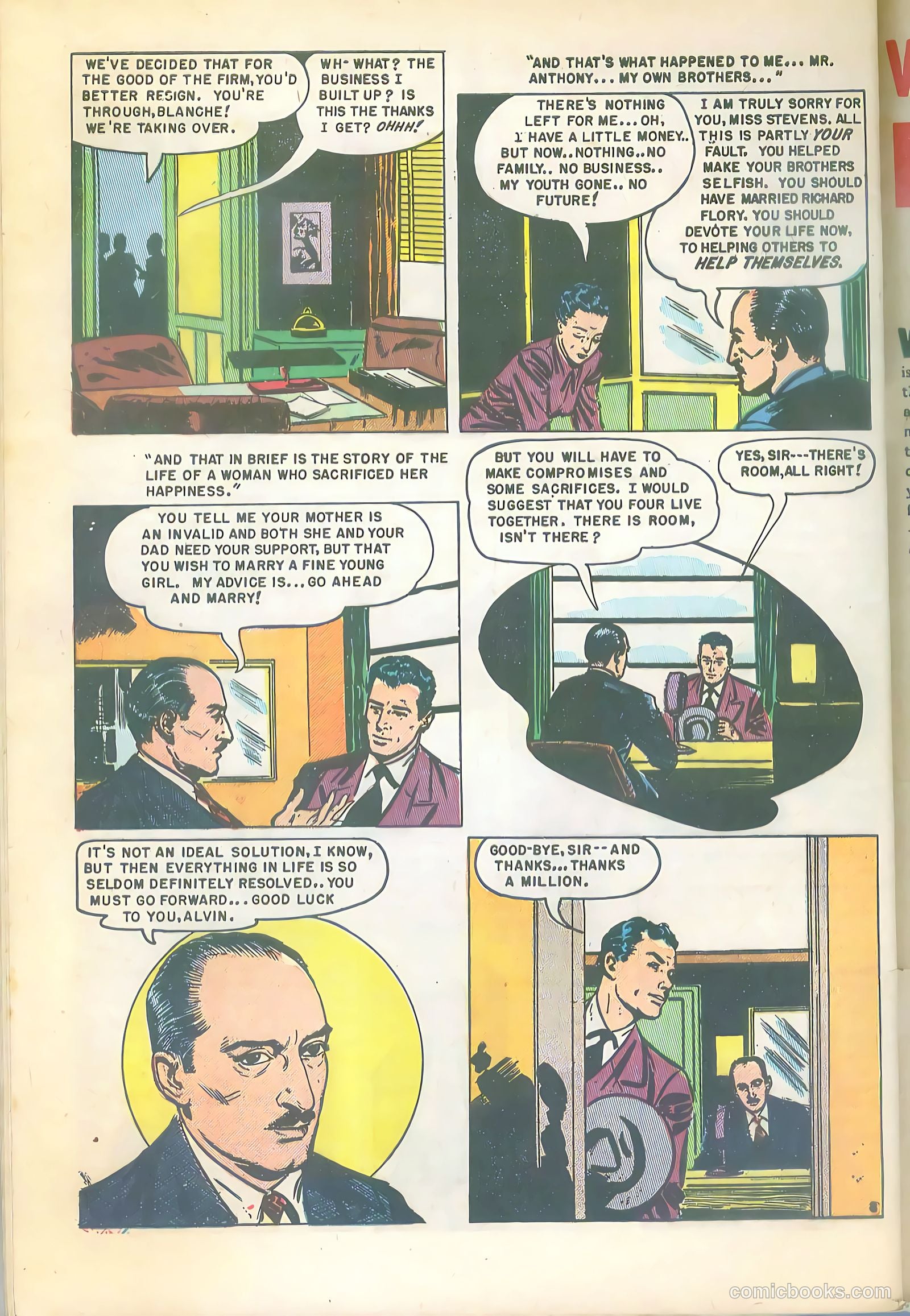 Mr. Anthony's Love Clinic #2 (1949) — page 48 of 52