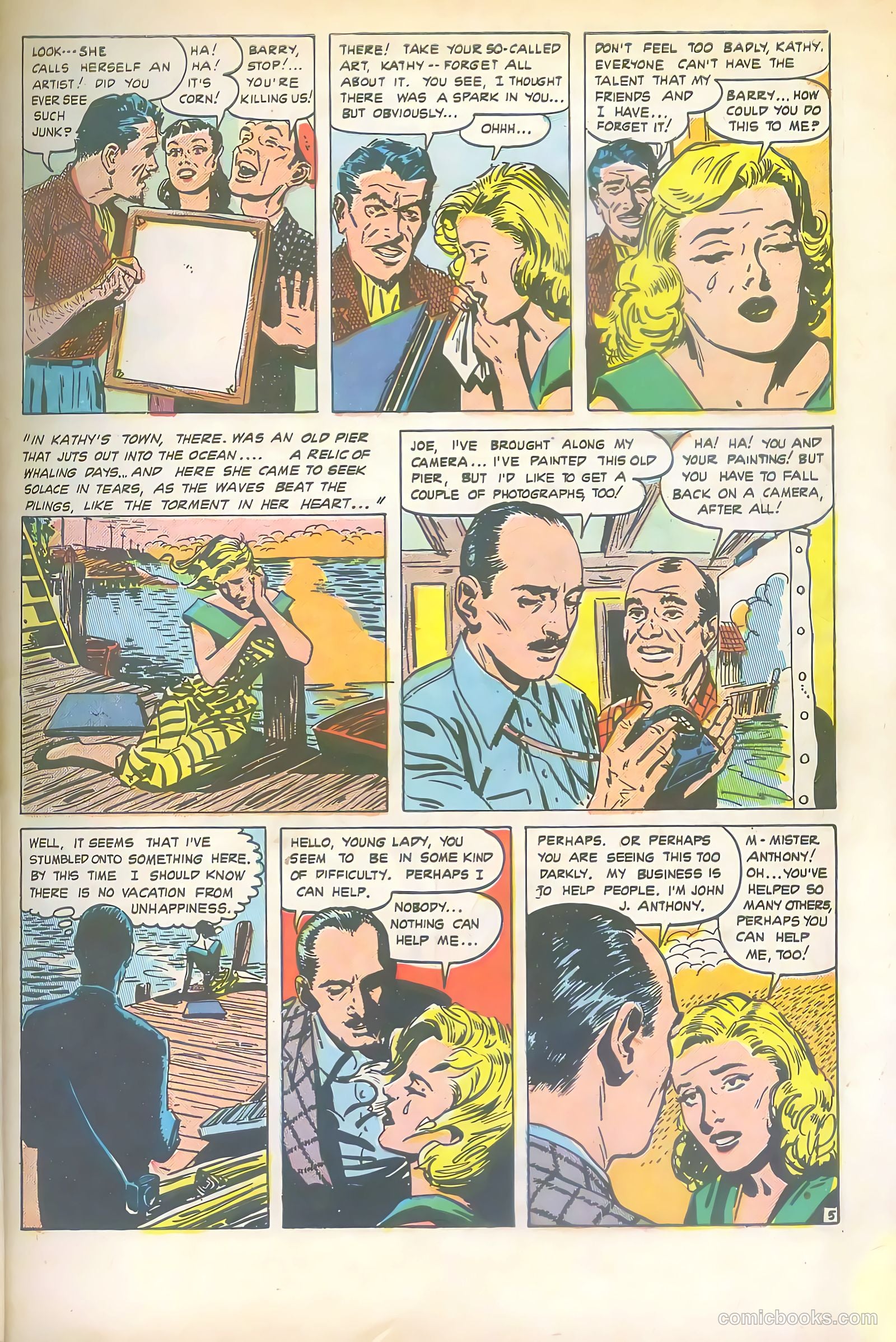Mr. Anthony's Love Clinic #3 (1950) — page 7 of 52
