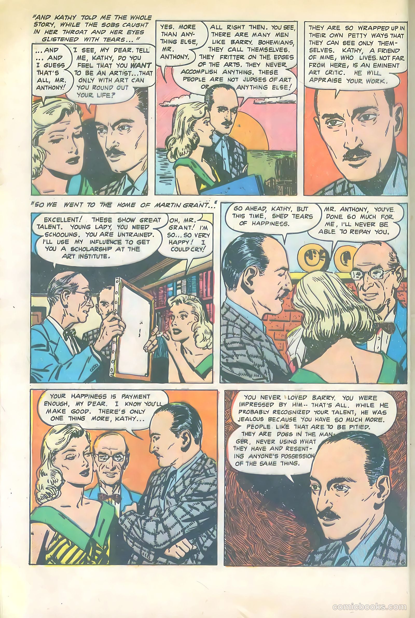 Mr. Anthony's Love Clinic #3 (1950) — page 8 of 52