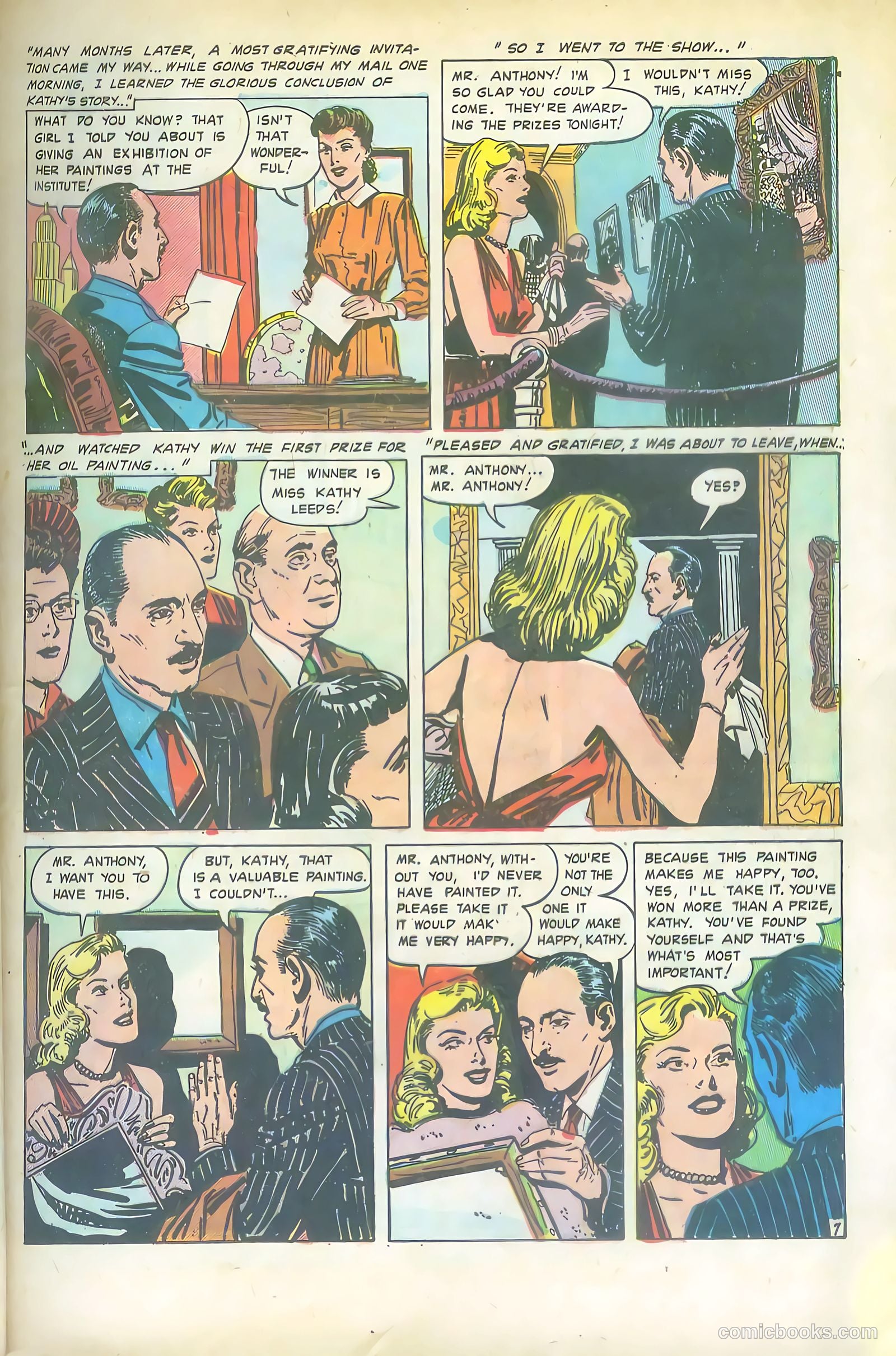 Mr. Anthony's Love Clinic #3 (1950) — page 9 of 52