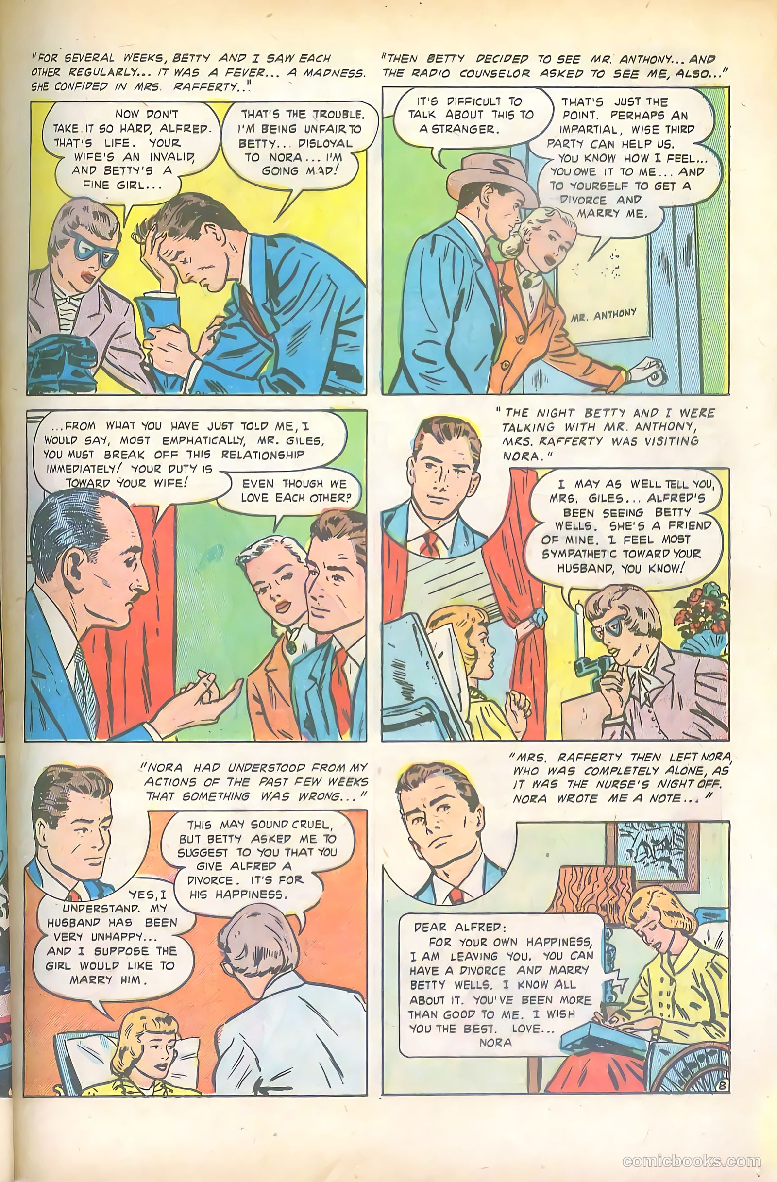 Mr. Anthony's Love Clinic #3 (1950) — page 17 of 52
