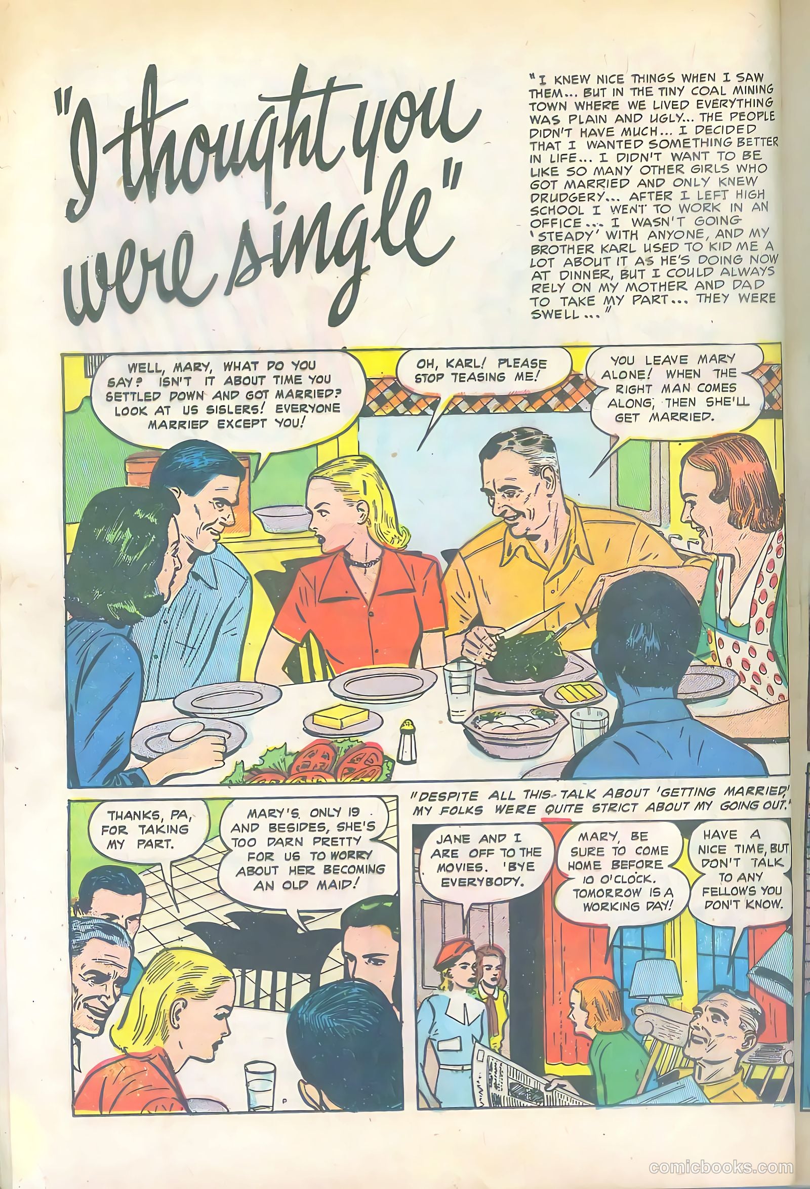 Mr. Anthony's Love Clinic #3 (1950) — page 20 of 52