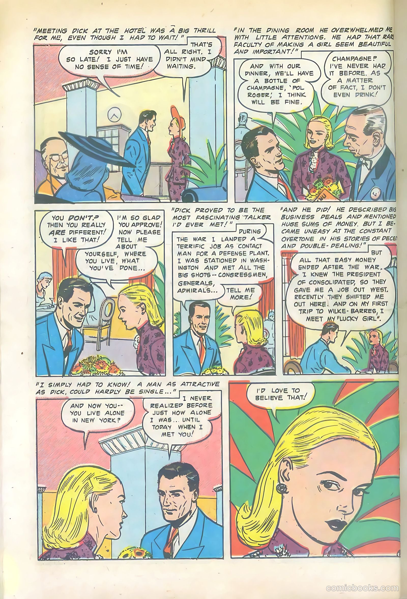 Mr. Anthony's Love Clinic #3 (1950) — page 22 of 52