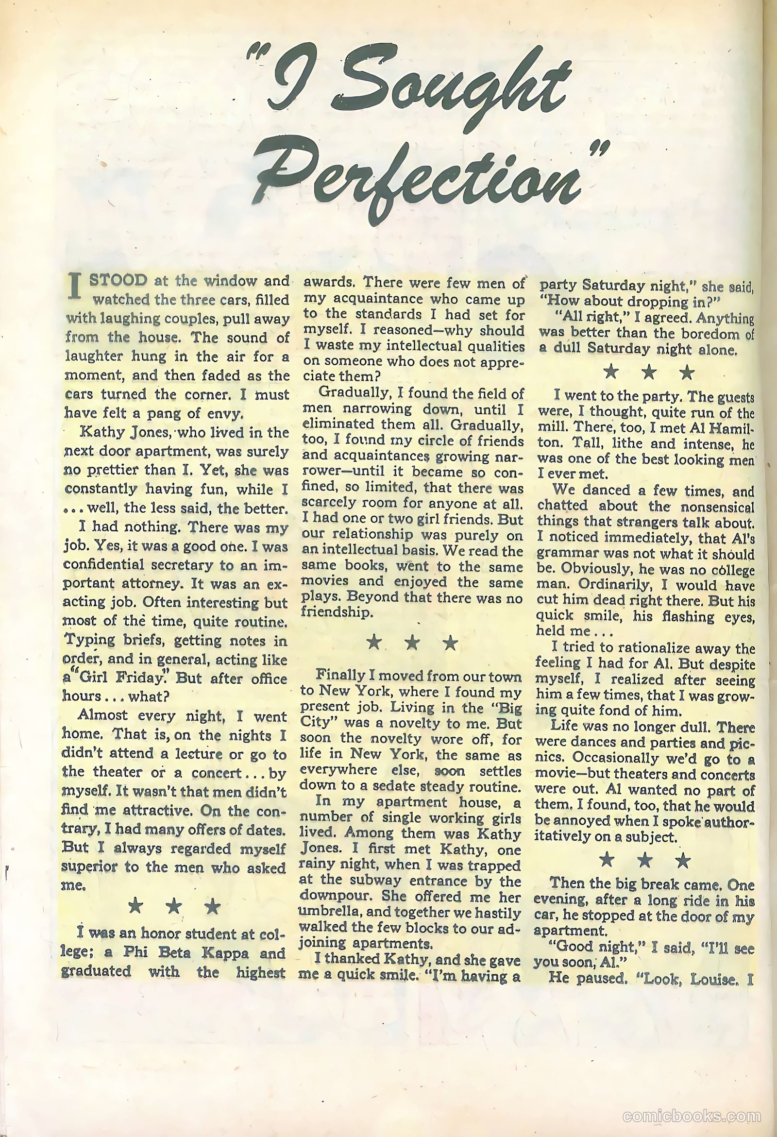 Mr. Anthony's Love Clinic #3 (1950) — page 30 of 52
