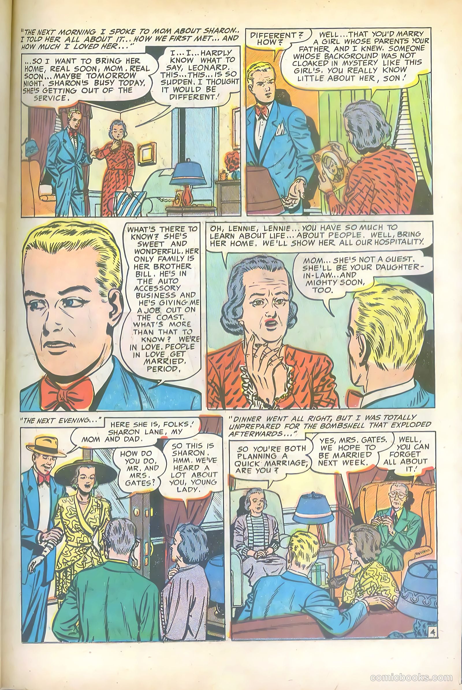 Mr. Anthony's Love Clinic #3 (1950) — page 35 of 52