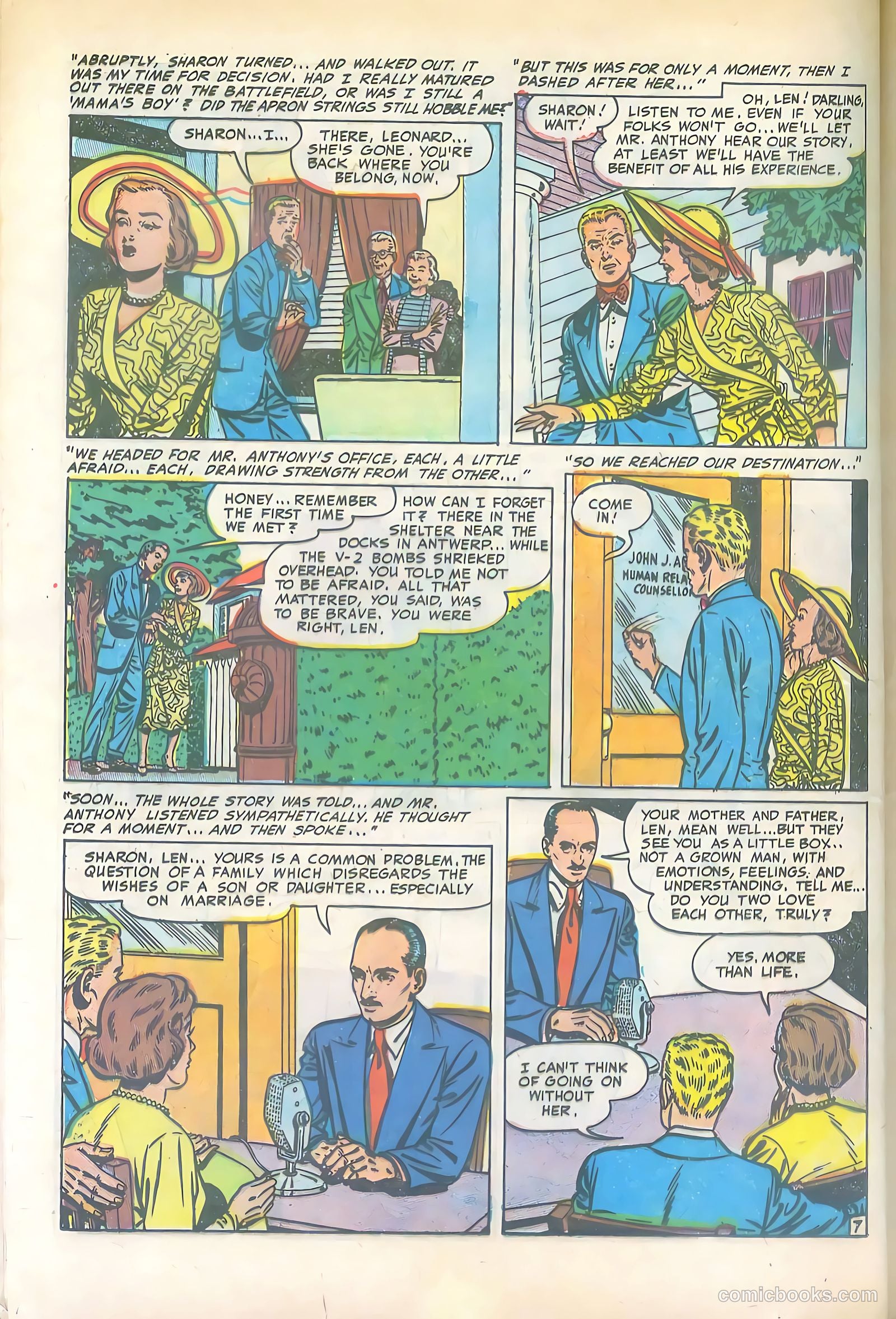 Mr. Anthony's Love Clinic #3 (1950) — page 38 of 52