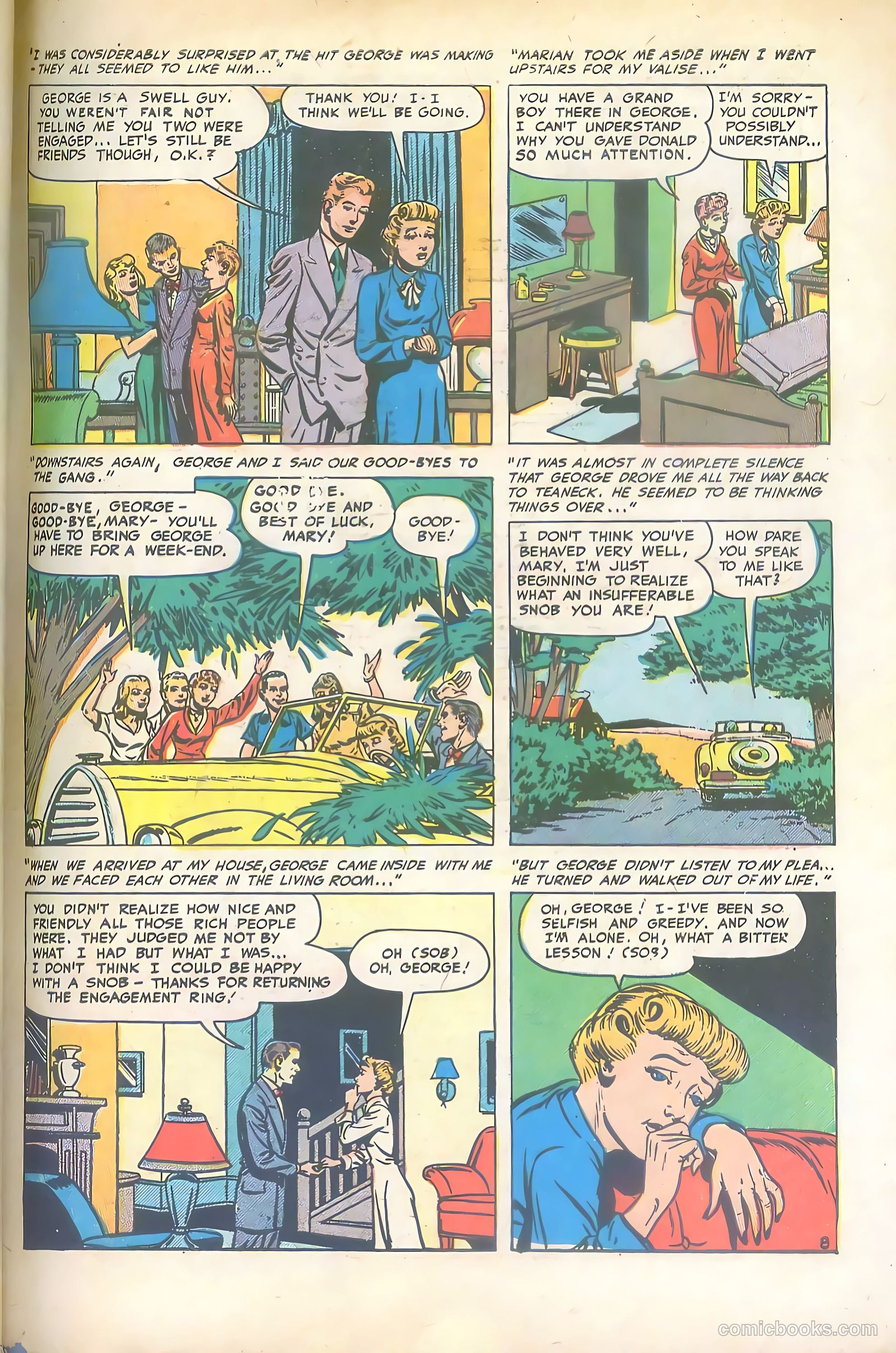Mr. Anthony's Love Clinic #3 (1950) — page 49 of 52