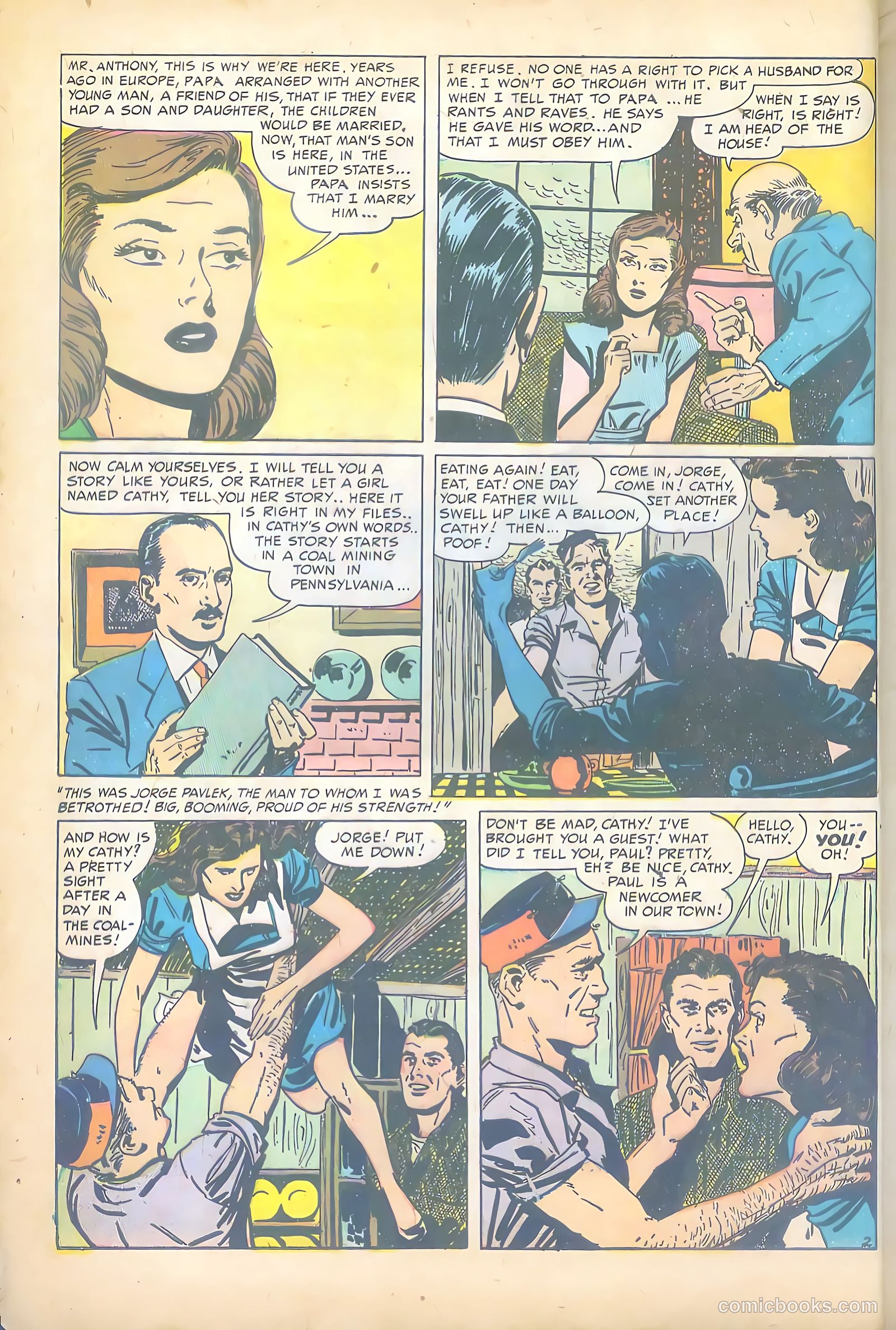 Mr. Anthony's Love Clinic #4 (1950) — page 4 of 52