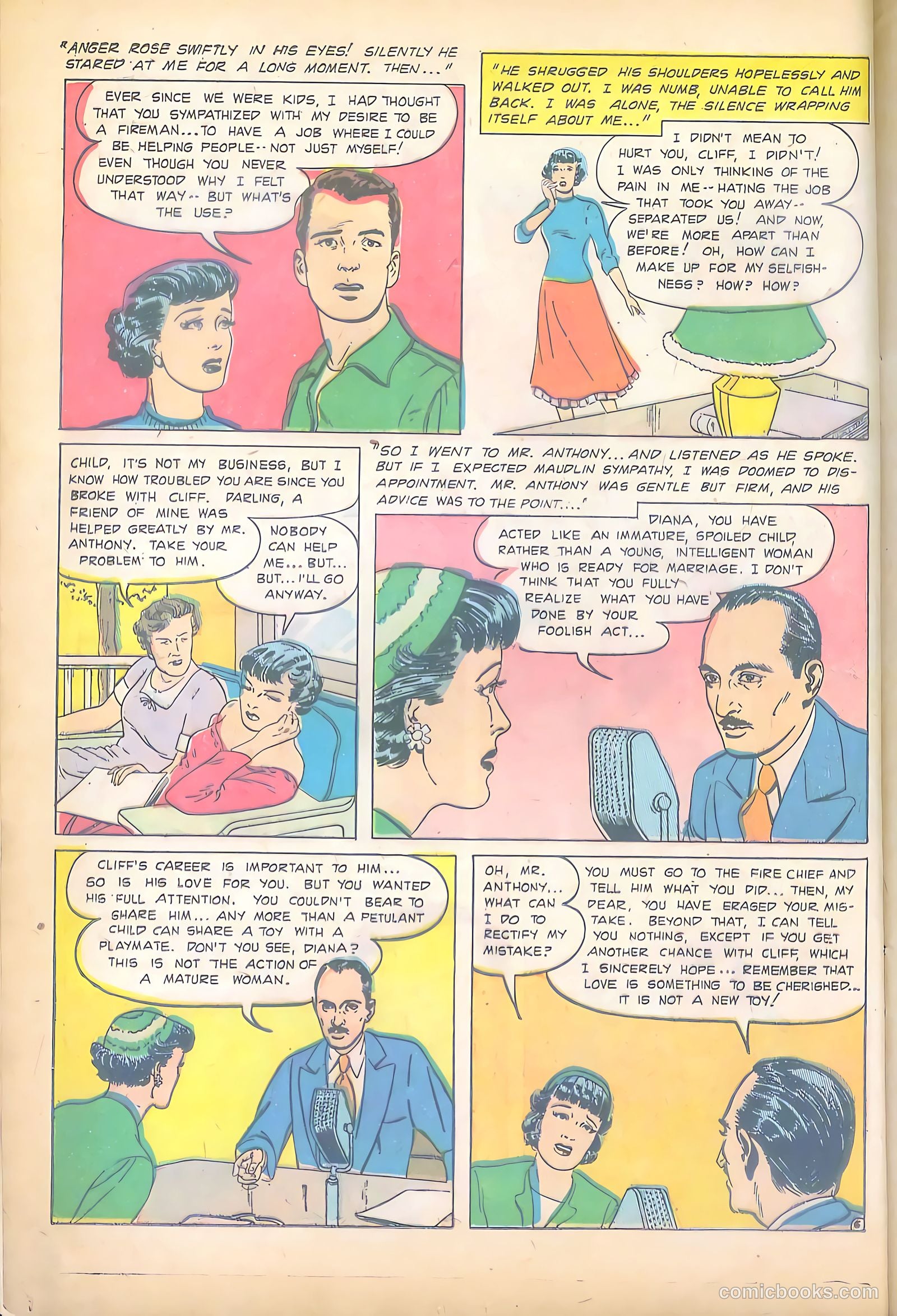 Mr. Anthony's Love Clinic #4 (1950) — page 18 of 52