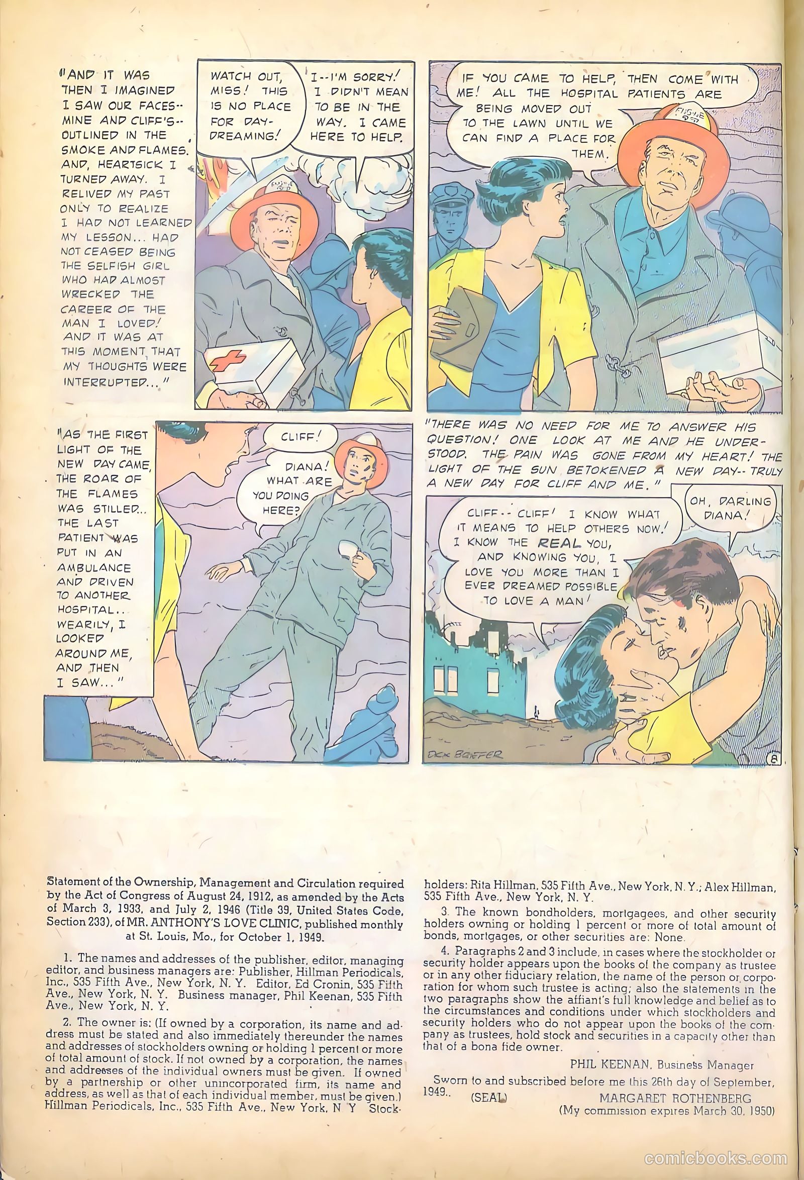 Mr. Anthony's Love Clinic #4 (1950) — page 20 of 52