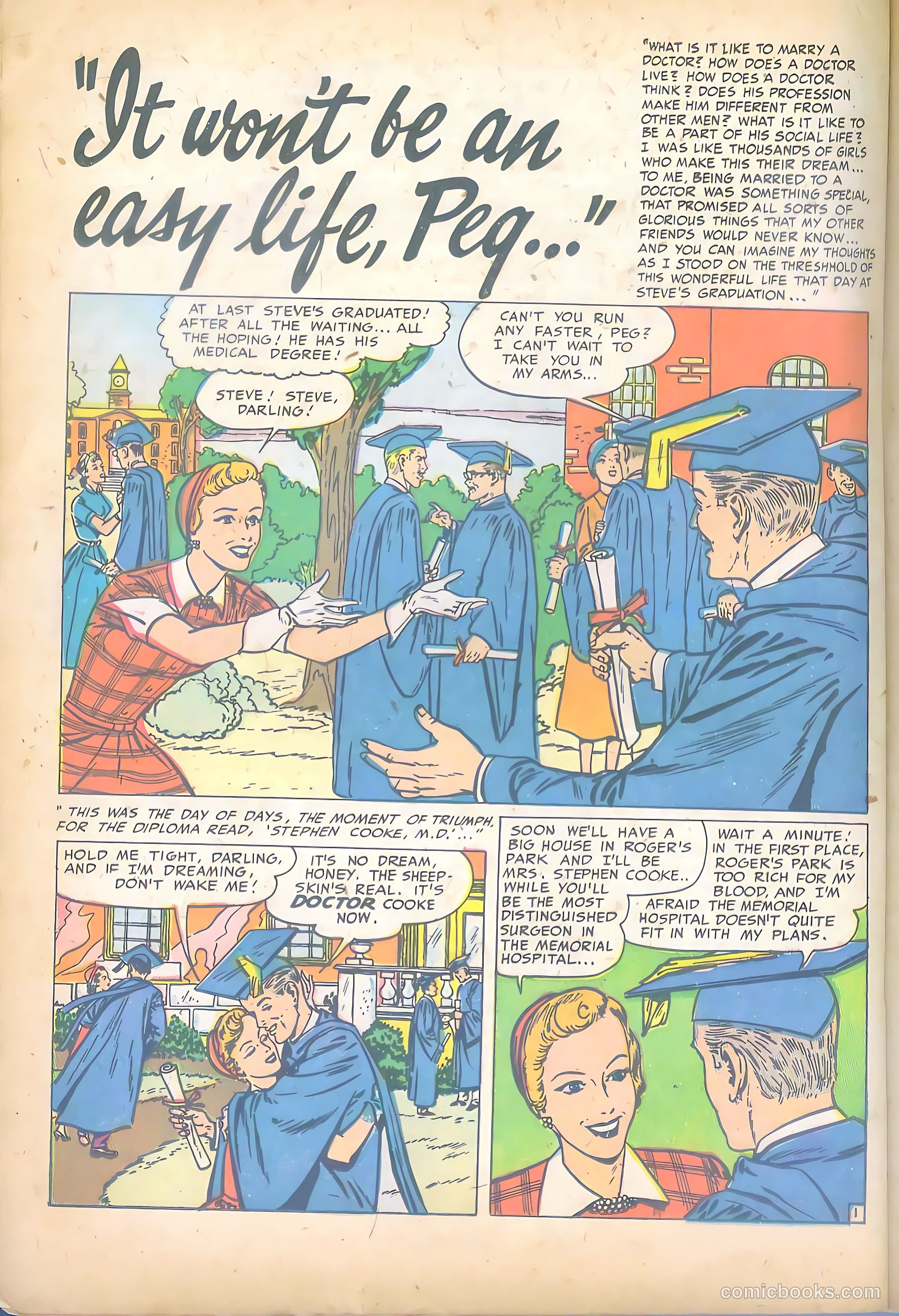 Mr. Anthony's Love Clinic #4 (1950) — page 32 of 52
