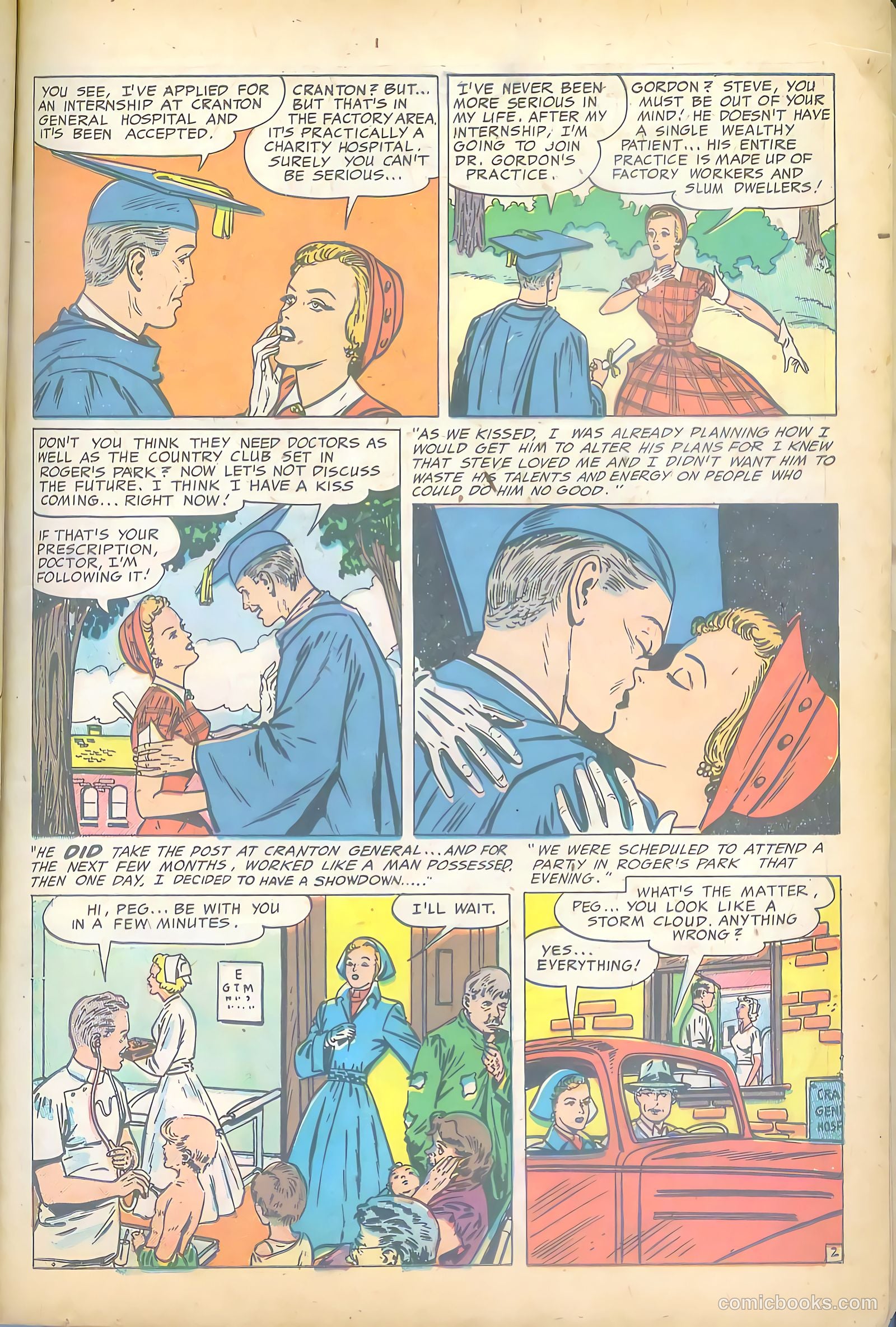 Mr. Anthony's Love Clinic #4 (1950) — page 33 of 52