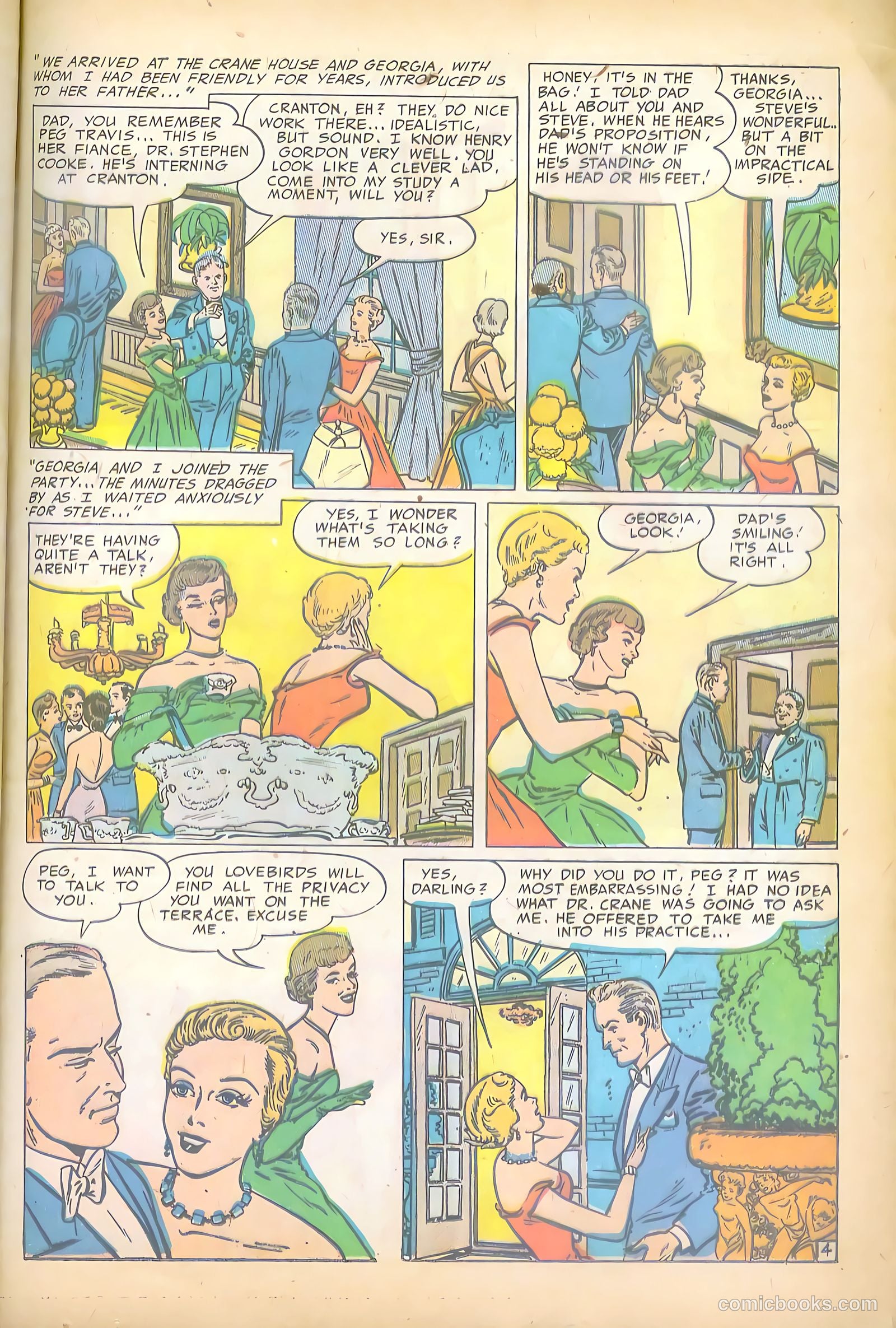 Mr. Anthony's Love Clinic #4 (1950) — page 35 of 52