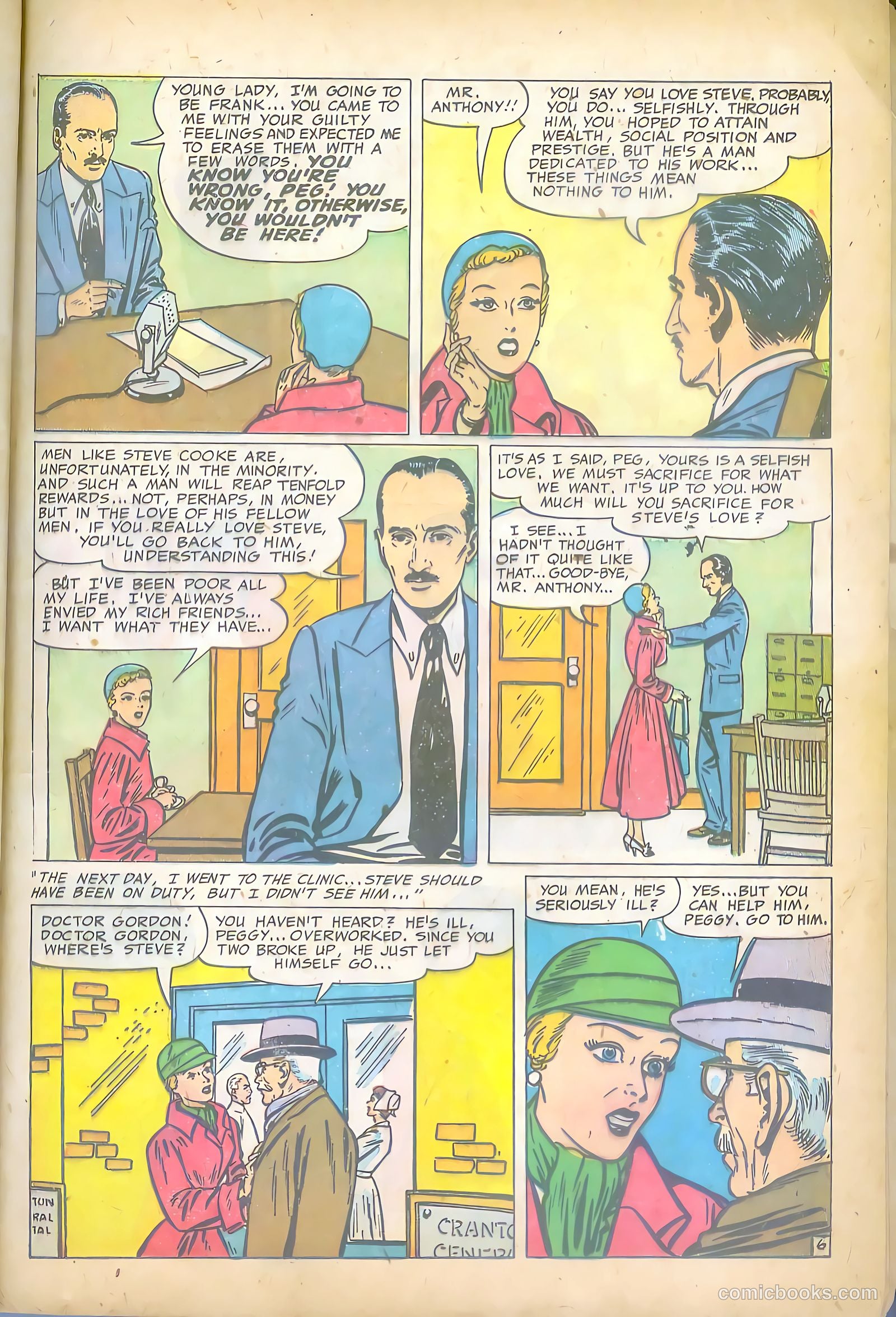 Mr. Anthony's Love Clinic #4 (1950) — page 37 of 52