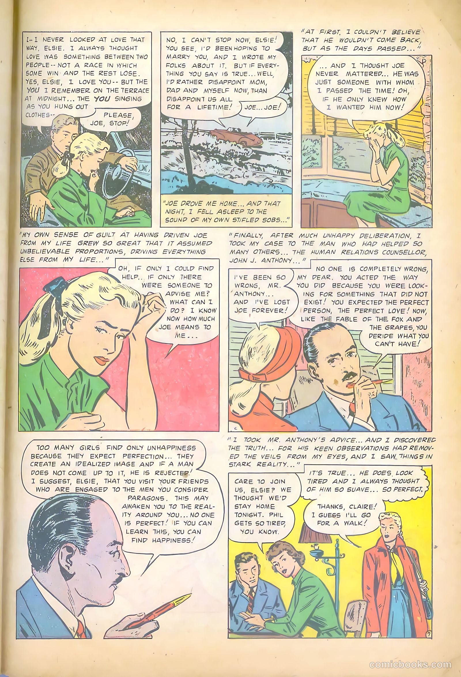 Mr. Anthony's Love Clinic #4 (1950) — page 47 of 52