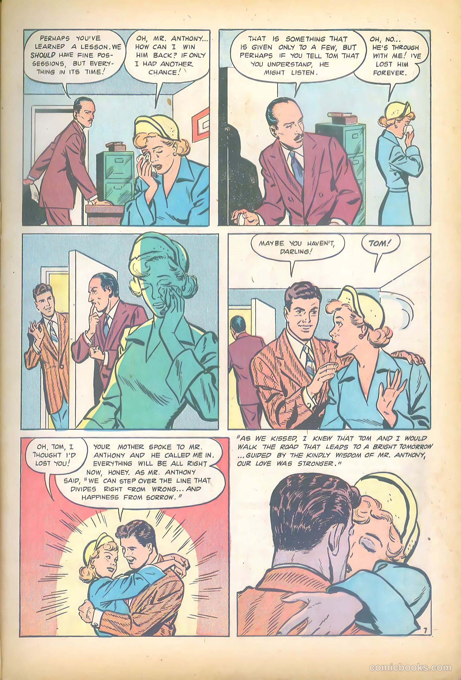 Mr. Anthony's Love Clinic #5 (1950) — page 9 of 52