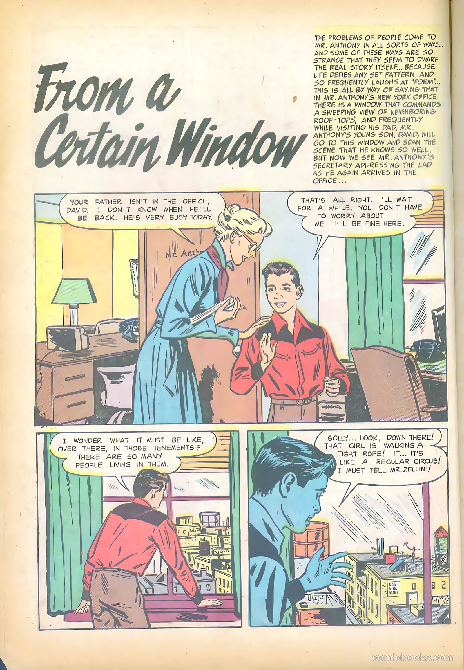 Mr. Anthony's Love Clinic #5 (1950) — page 10 of 52