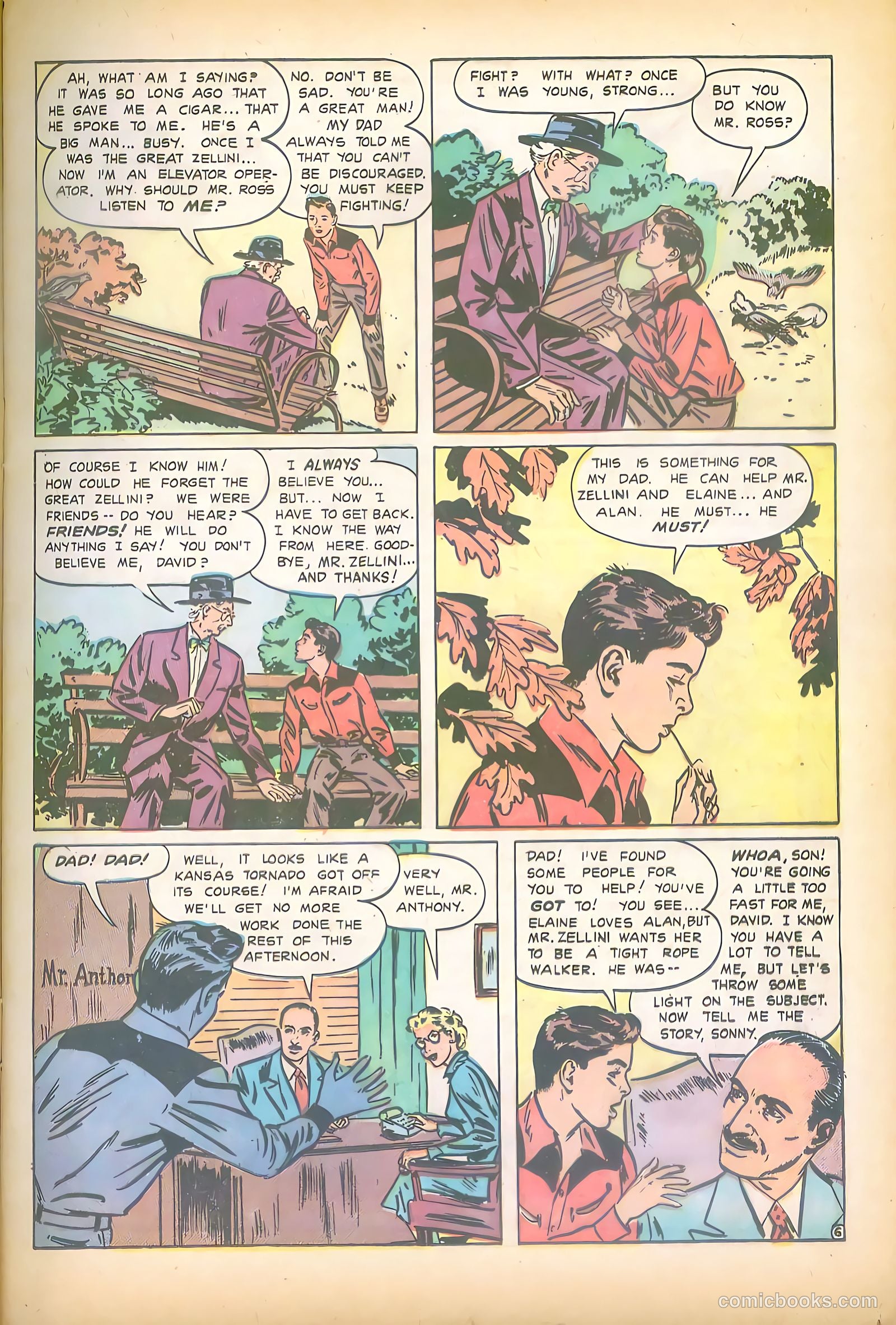 Mr. Anthony's Love Clinic #5 (1950) — page 15 of 52