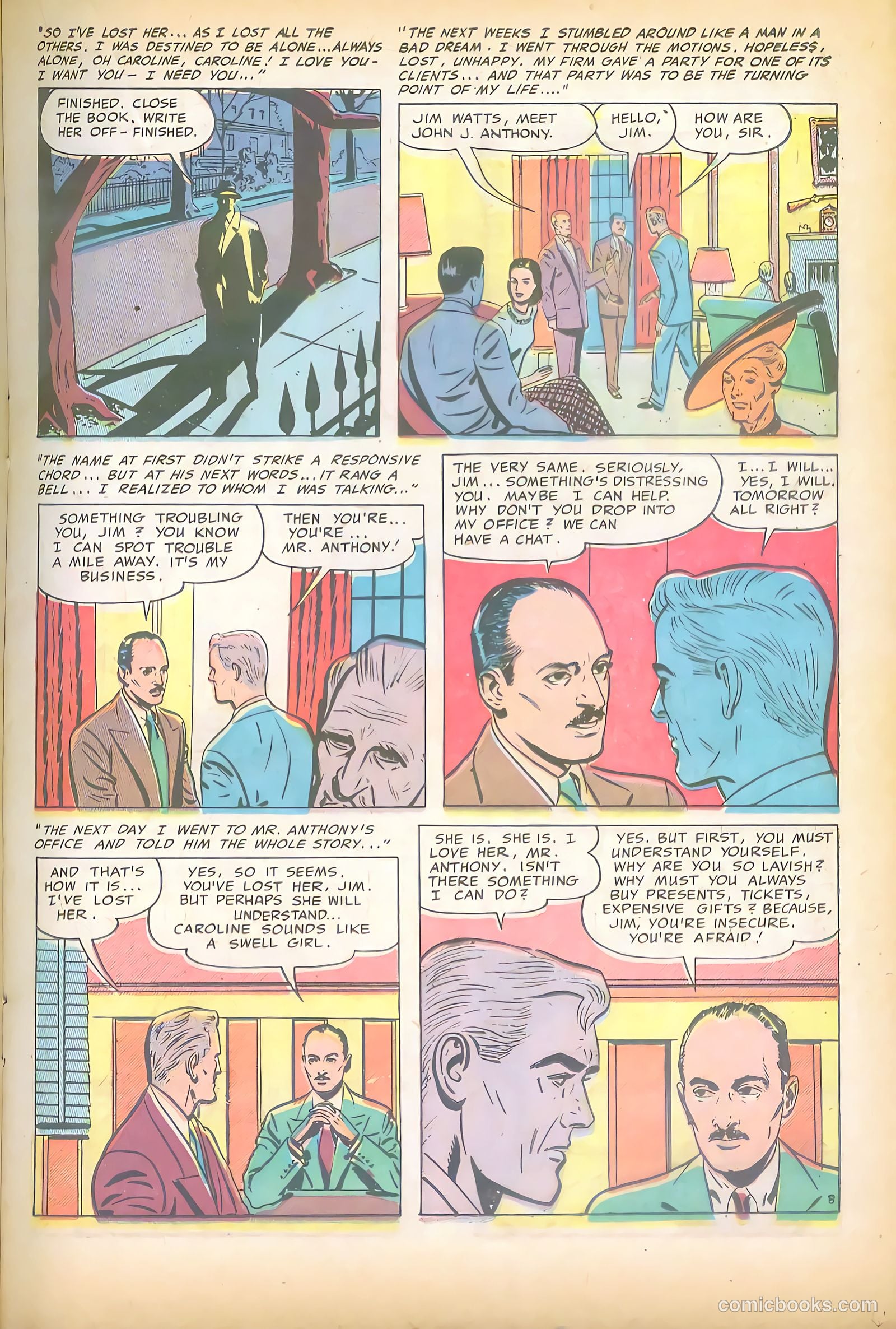 Mr. Anthony's Love Clinic #5 (1950) — page 25 of 52