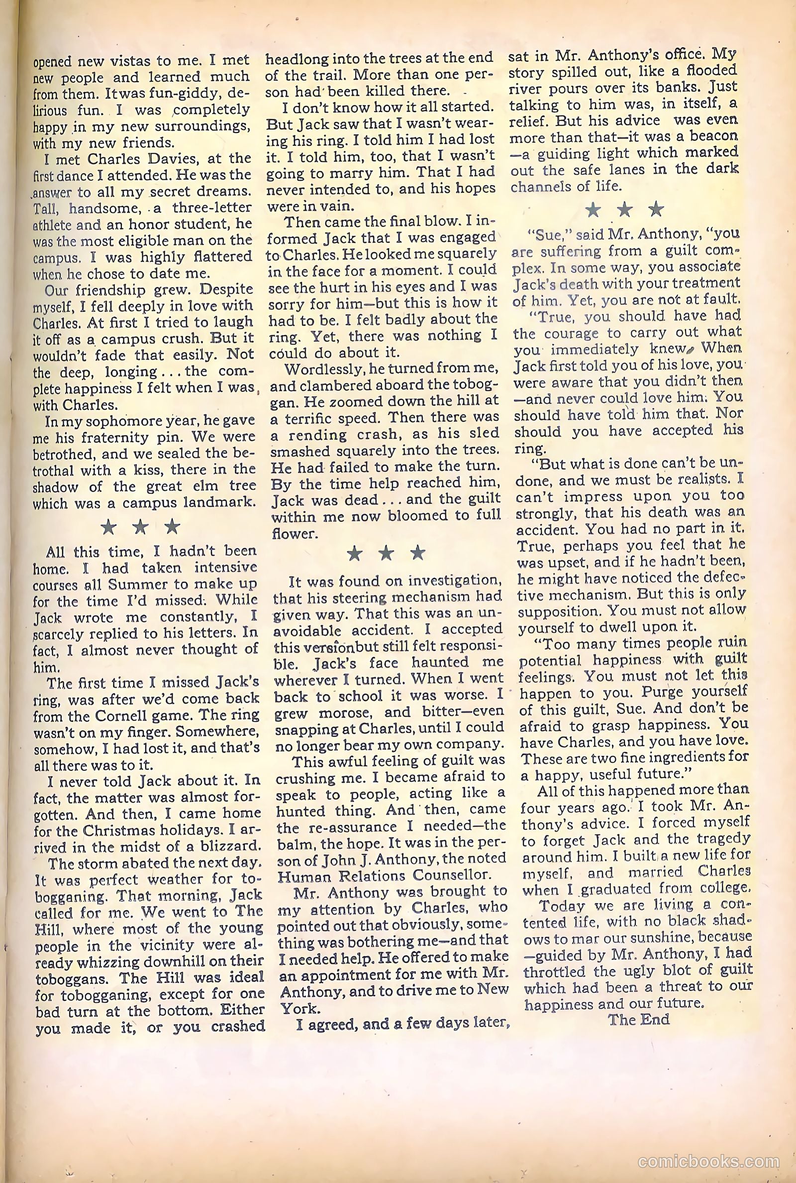 Mr. Anthony's Love Clinic #5 (1950) — page 29 of 52