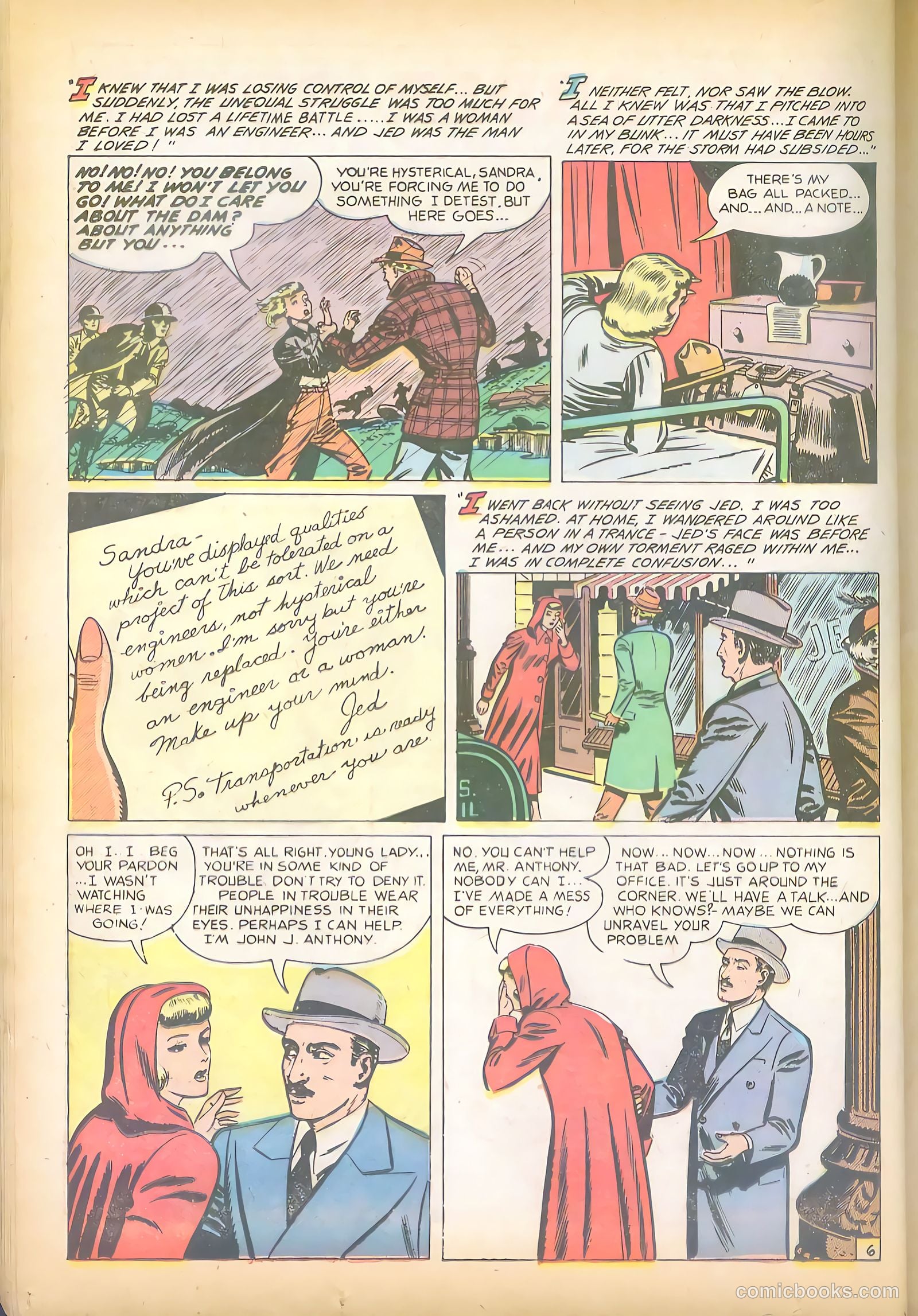 Mr. Anthony's Love Clinic #5 (1950) — page 36 of 52