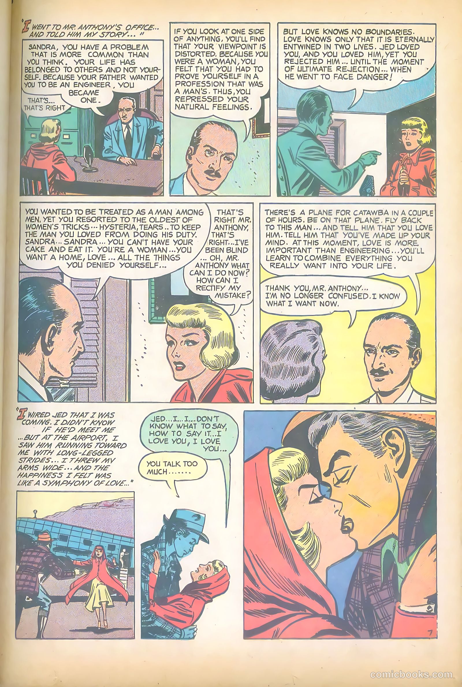 Mr. Anthony's Love Clinic #5 (1950) — page 37 of 52