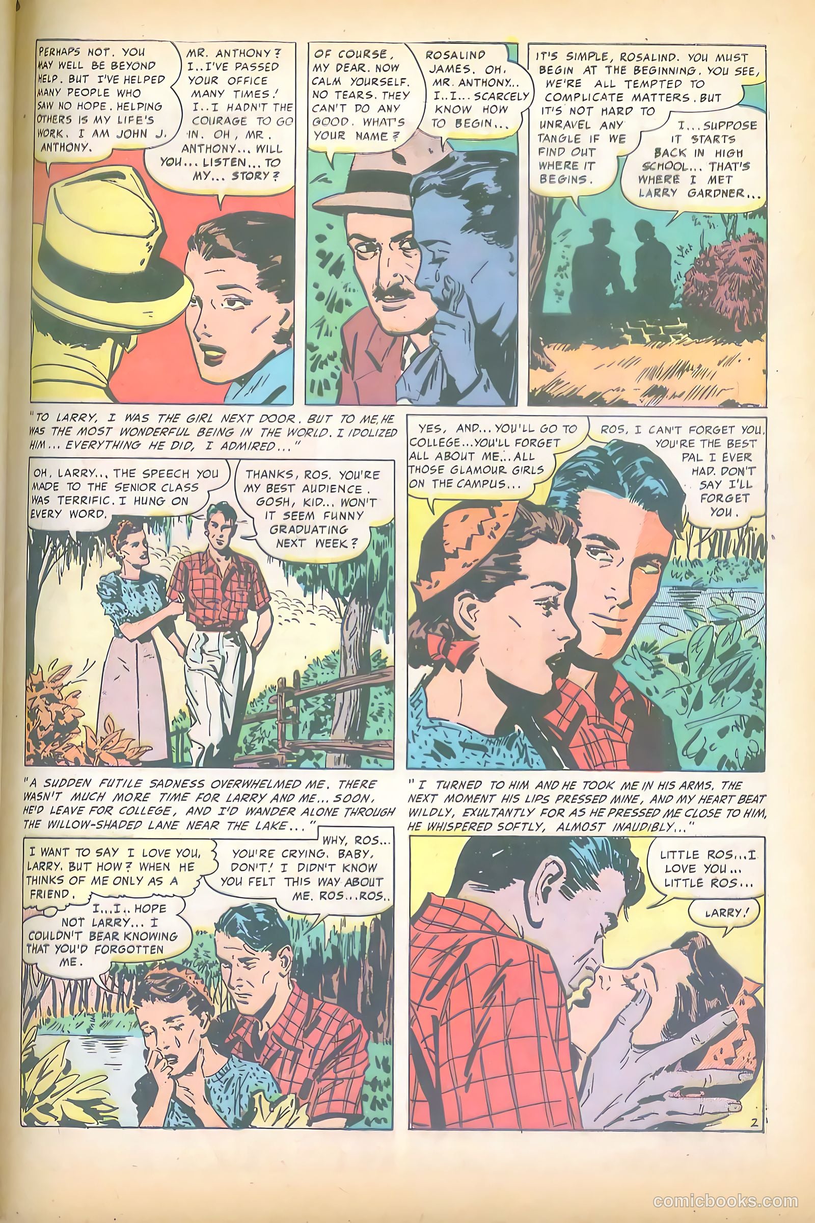 Mr. Anthony's Love Clinic #5 (1950) — page 41 of 52