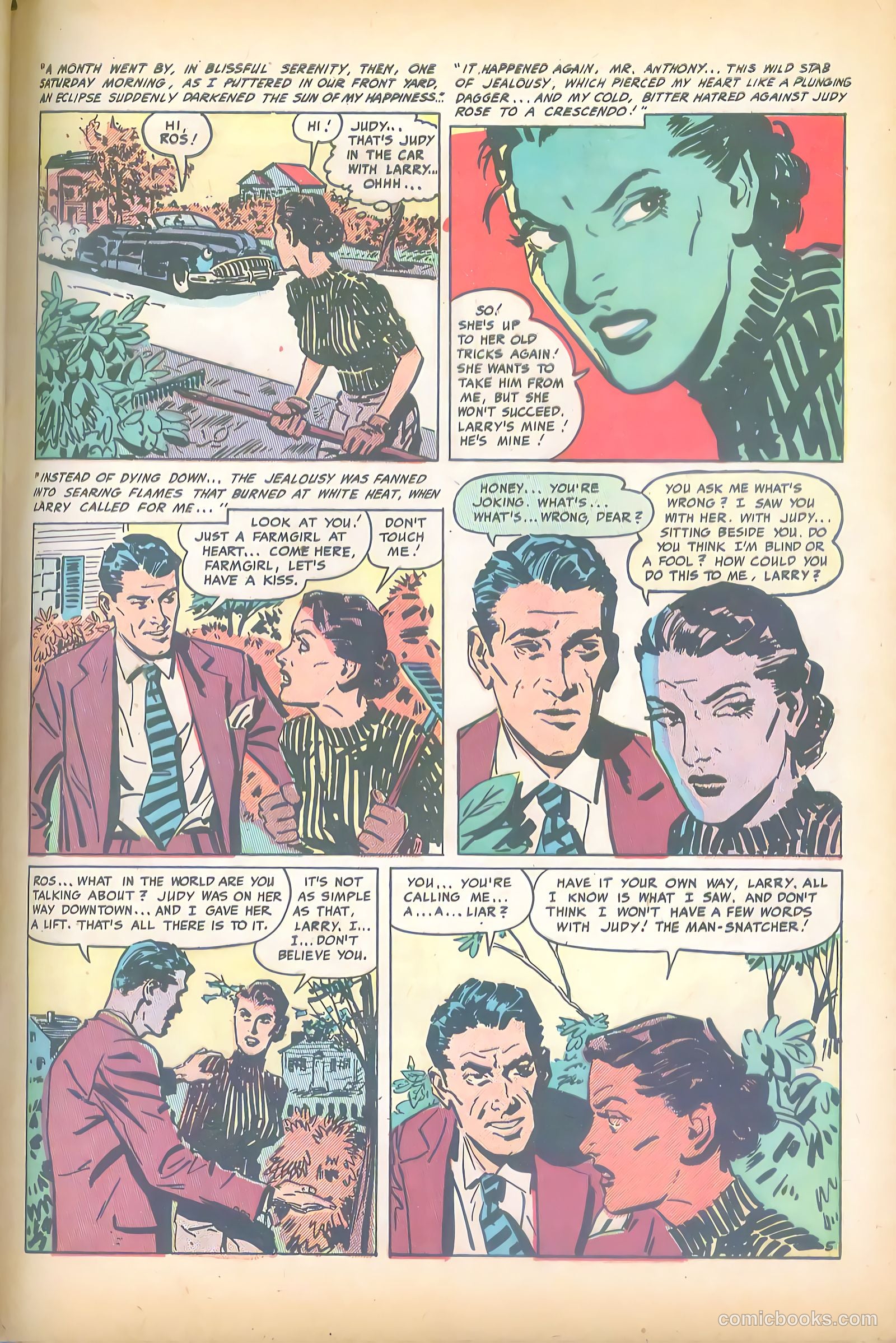 Mr. Anthony's Love Clinic #5 (1950) — page 45 of 52