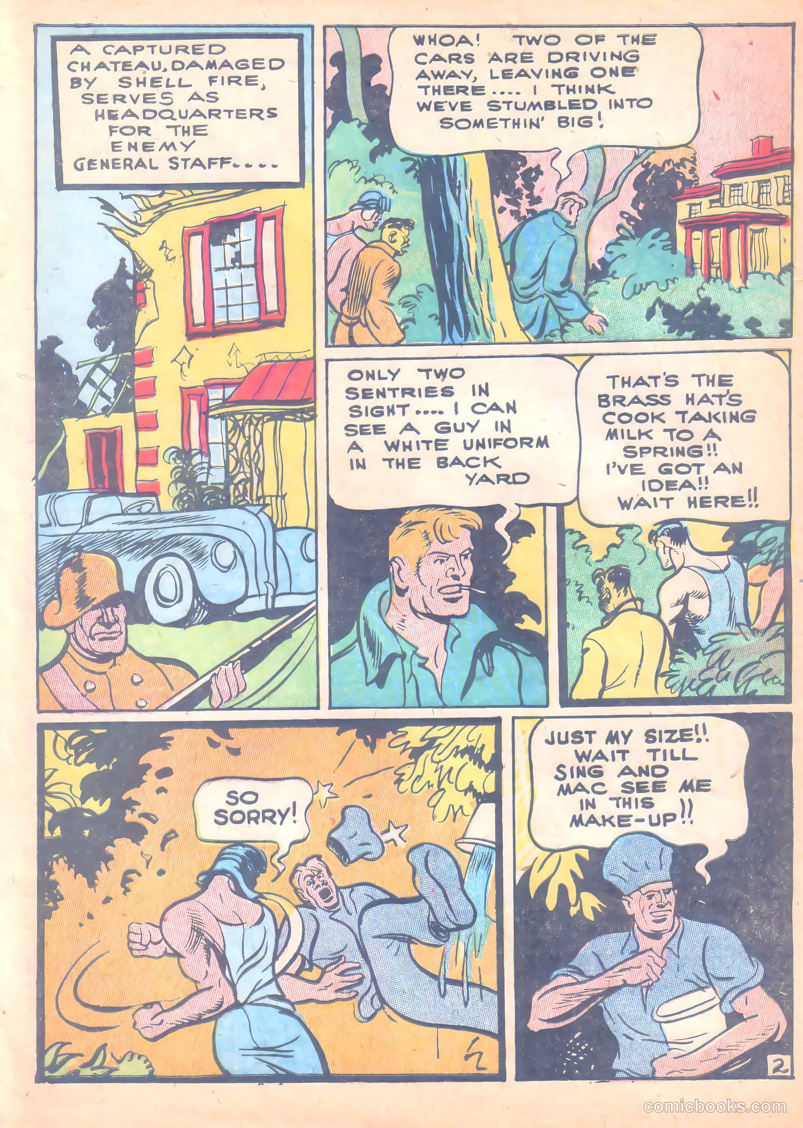 Mr. Miracle Comics #4 (1944) — page 4 of 36