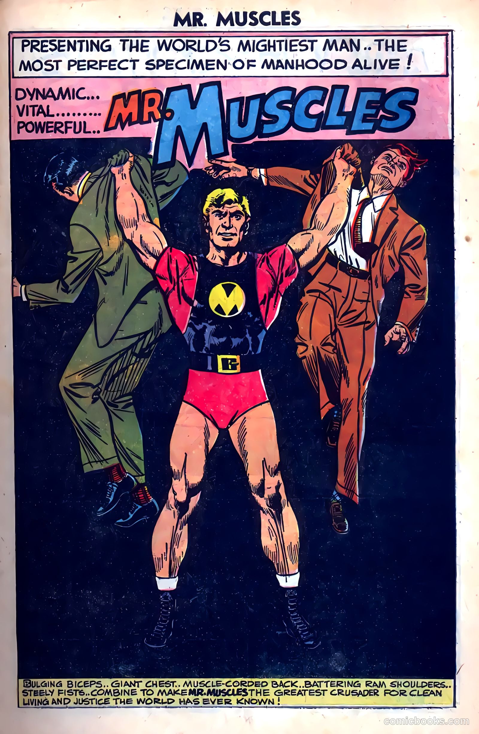 Mr. Muscles #22 (1956) — page 3 of 36