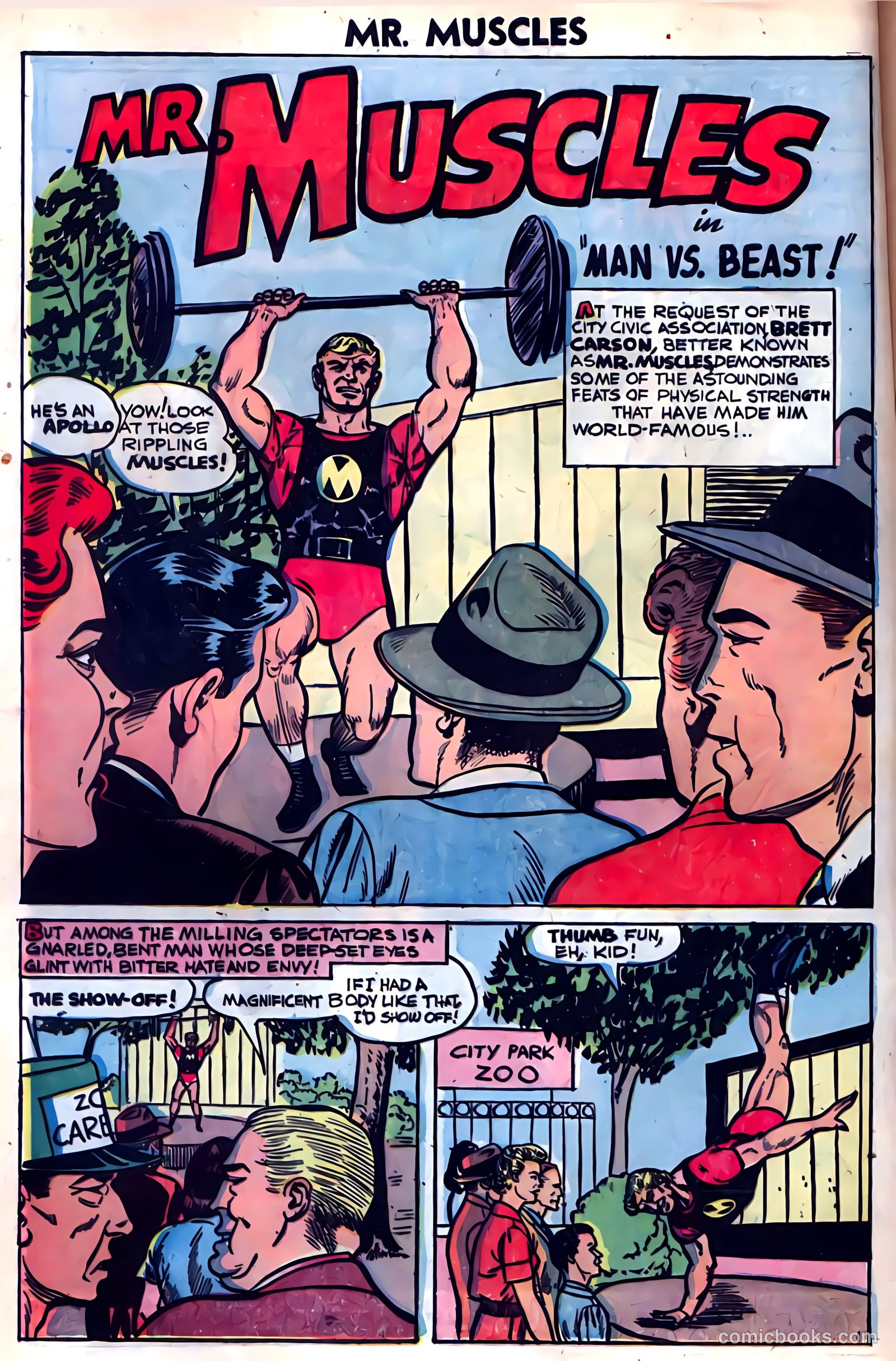 Mr. Muscles #22 (1956) — page 4 of 36