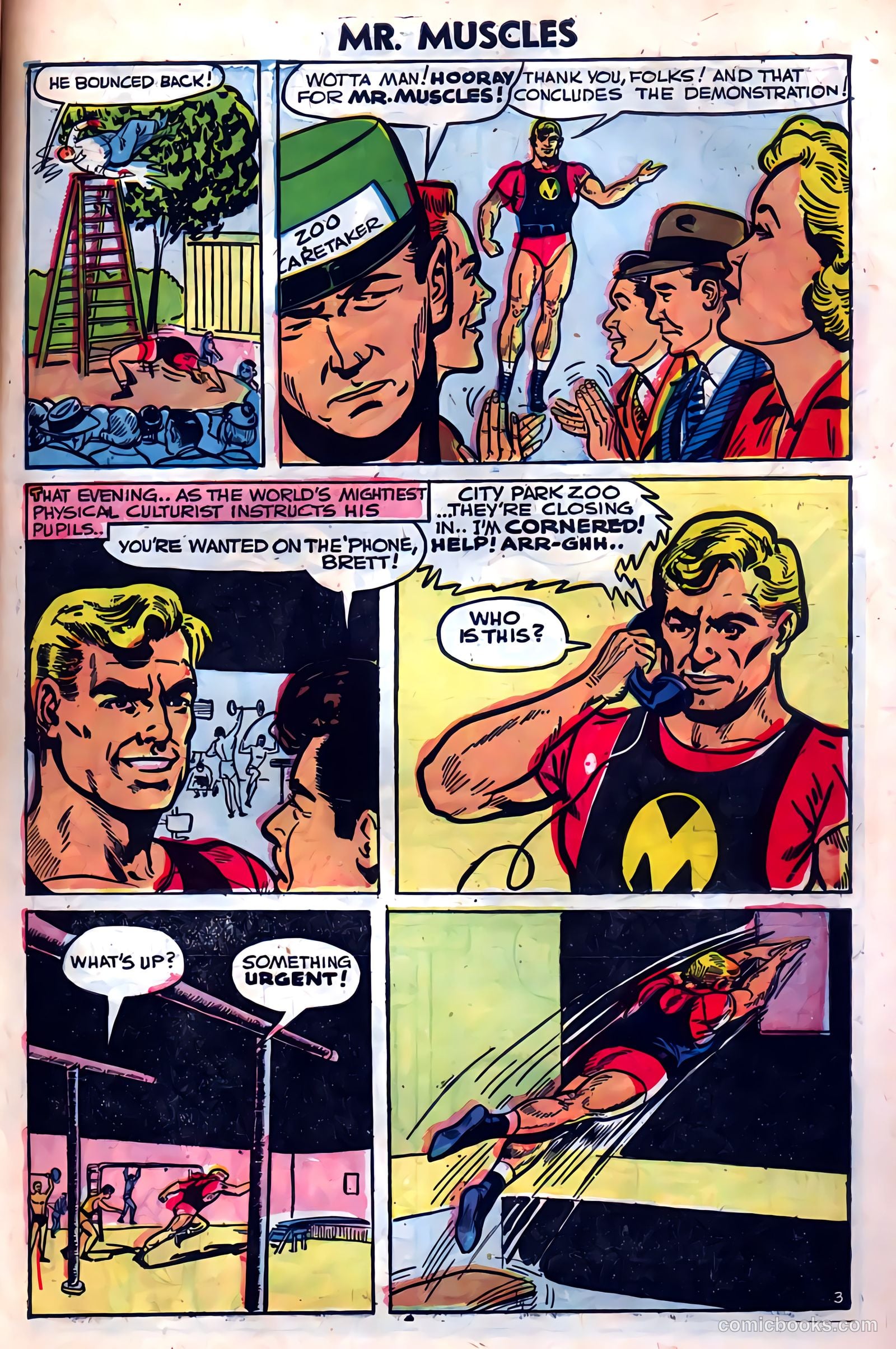 Mr. Muscles #22 (1956) — page 7 of 36