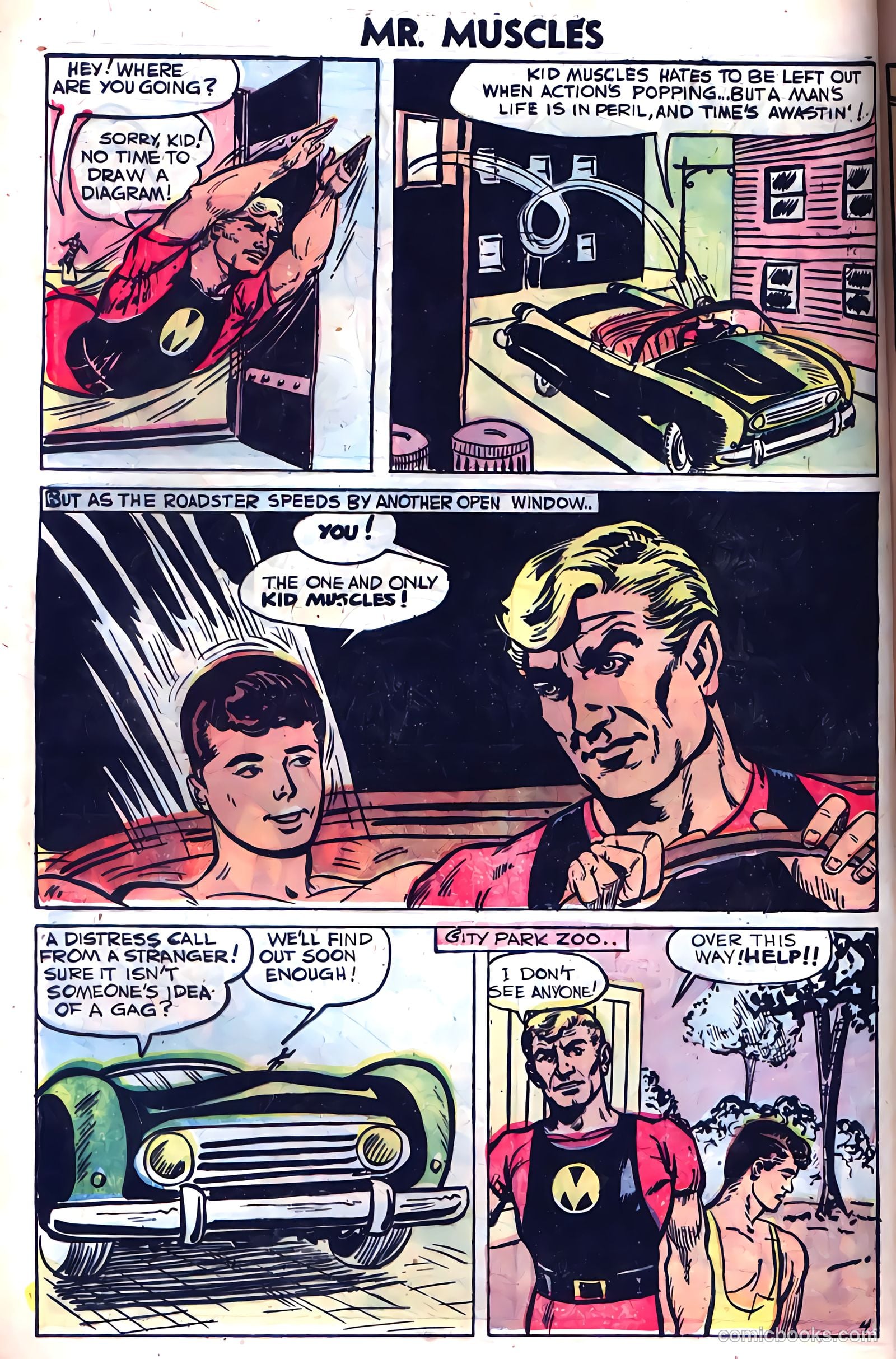 Mr. Muscles #22 (1956) — page 8 of 36